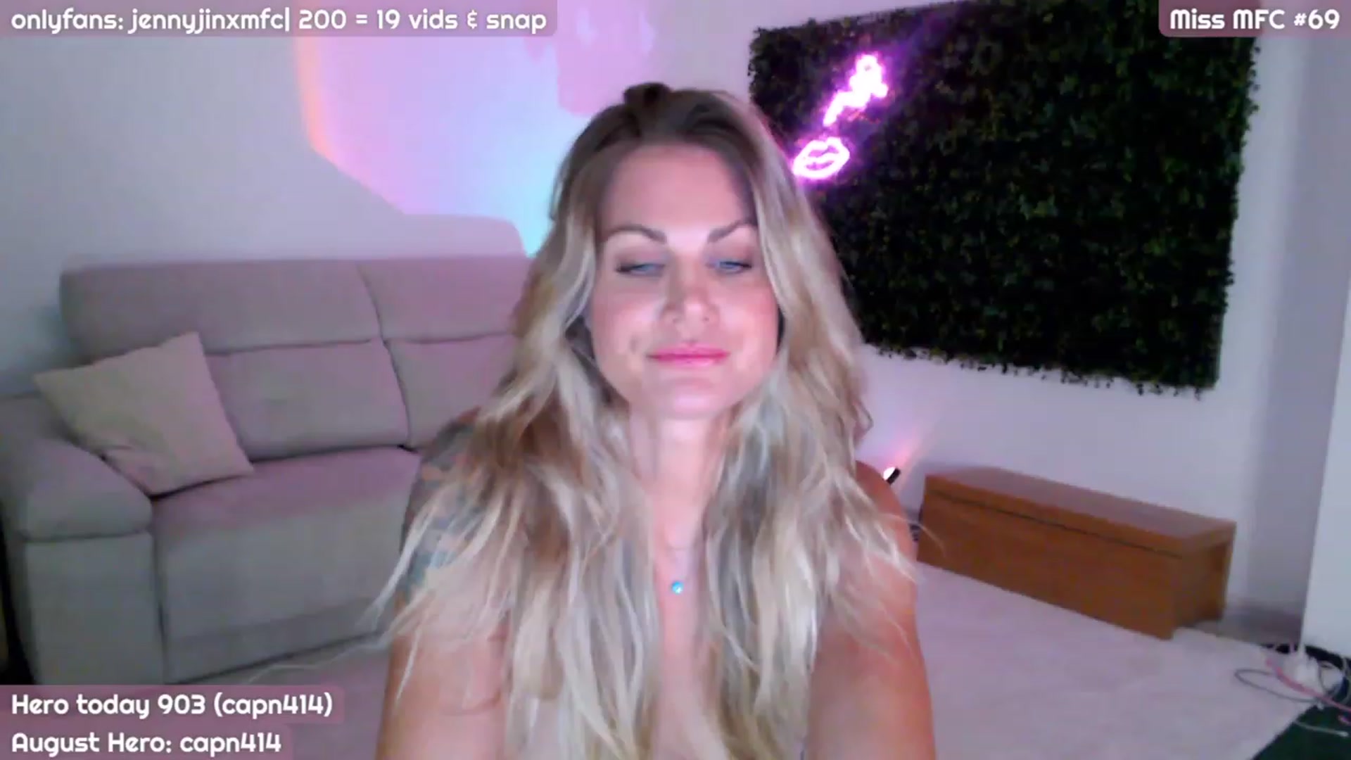 Gallery image thumbnail from JennyJinx's myfreecams stream on, 08/10/2023, 21:42 image 17 of 20