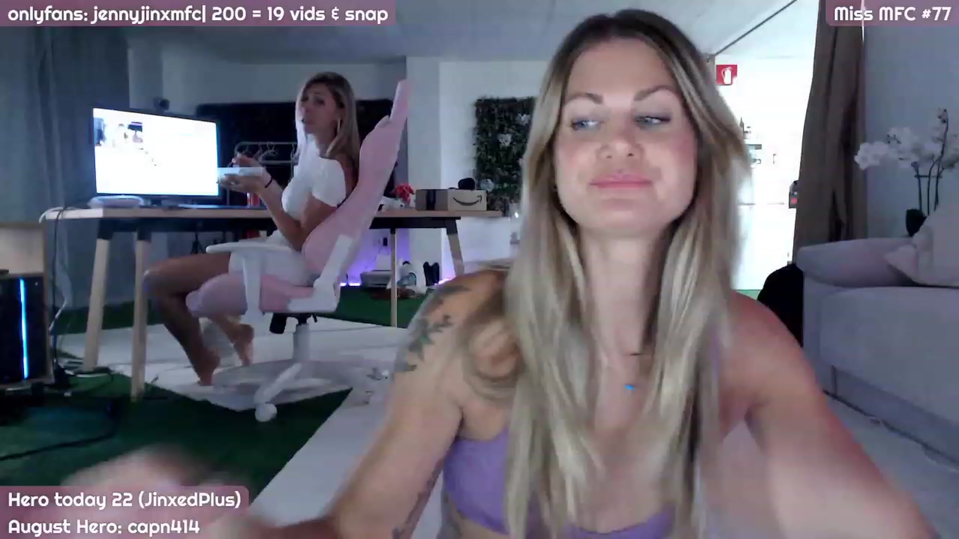 Gallery image thumbnail from JennyJinx's myfreecams stream on, 08/11/2023, 20:23 image 17 of 20