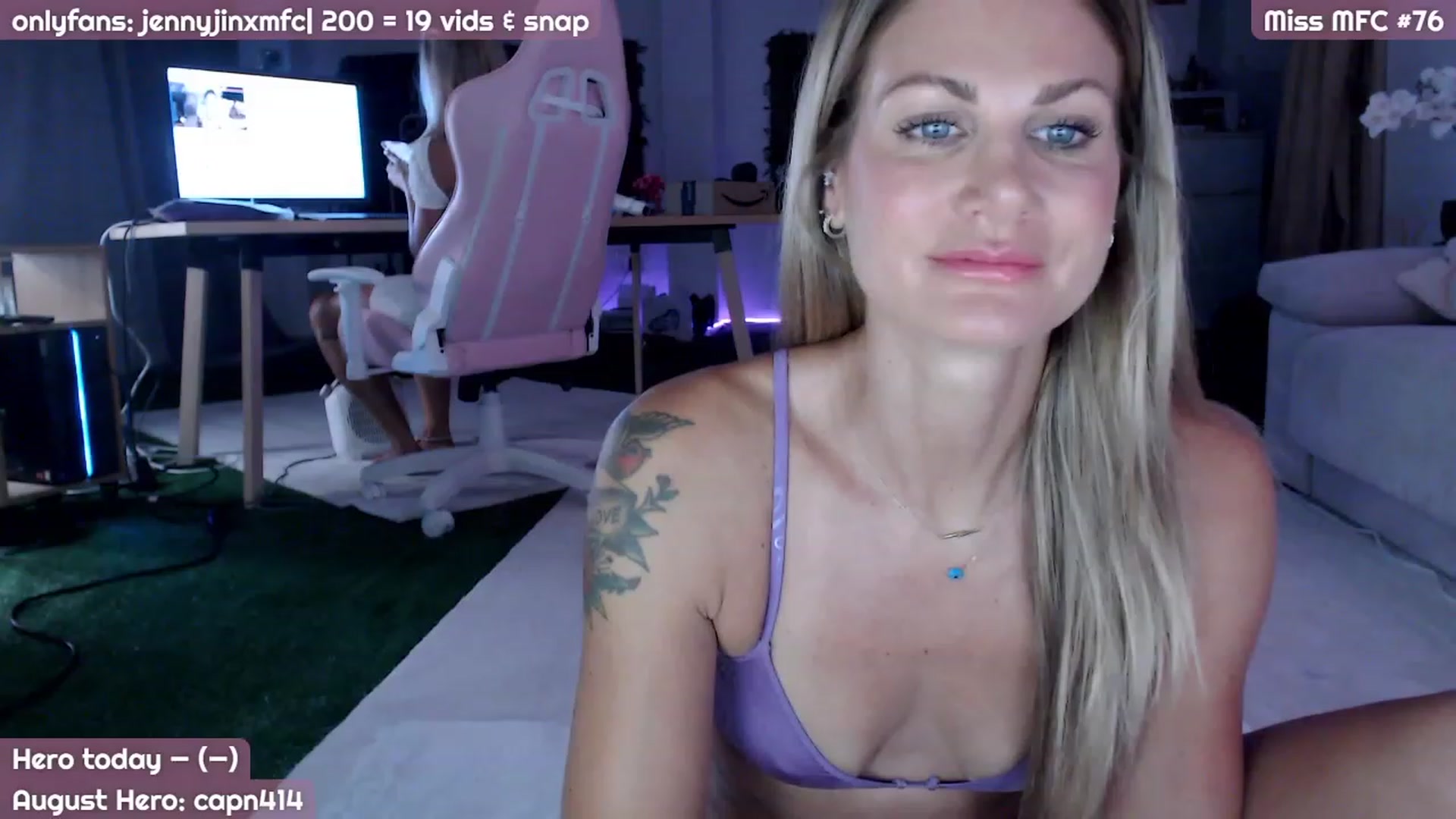 Gallery image thumbnail from JennyJinx's myfreecams stream on, 08/11/2023, 20:23 image 2 of 20