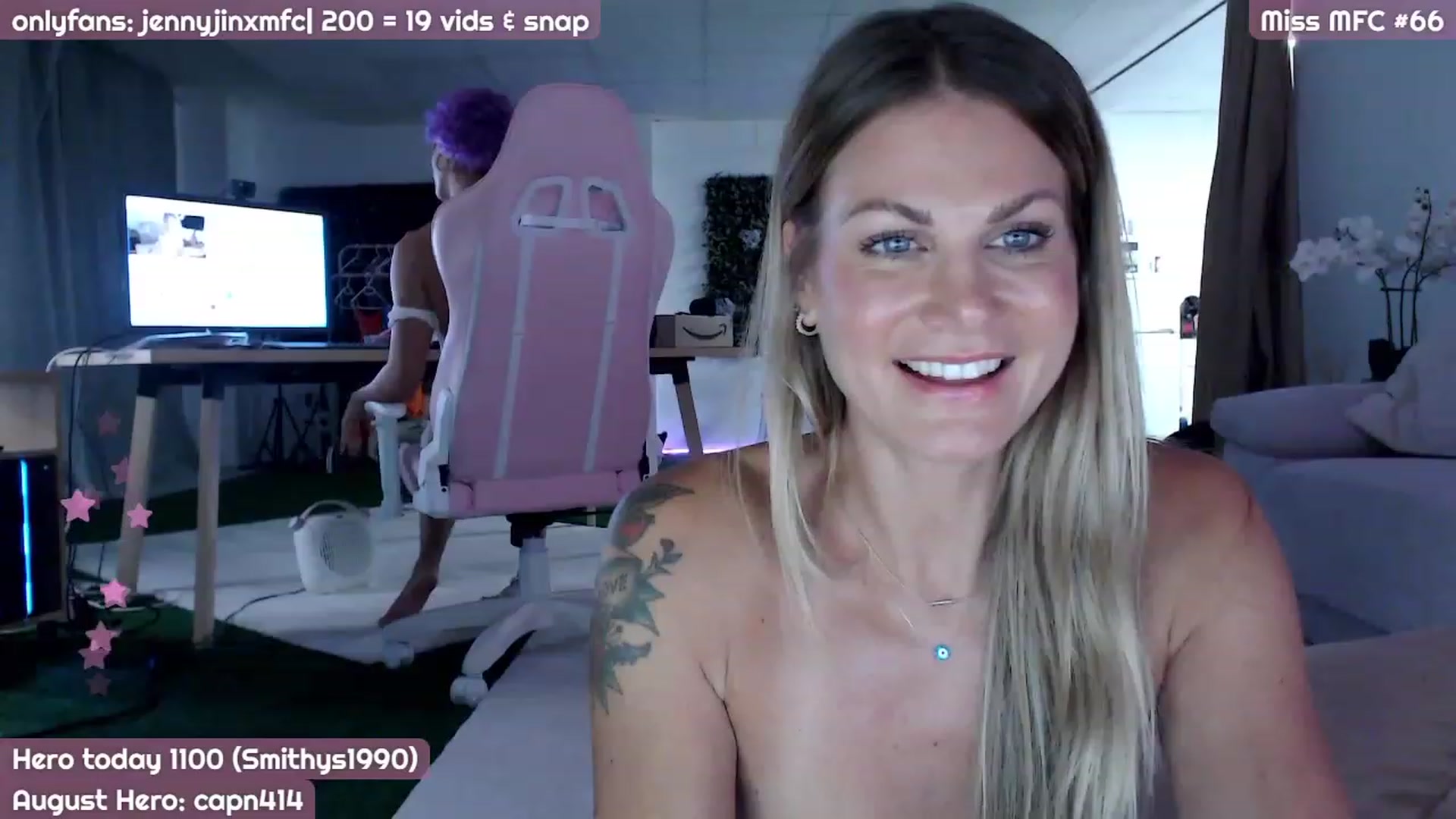 Gallery image thumbnail from JennyJinx's myfreecams stream on, 08/11/2023, 21:53 image 7 of 20
