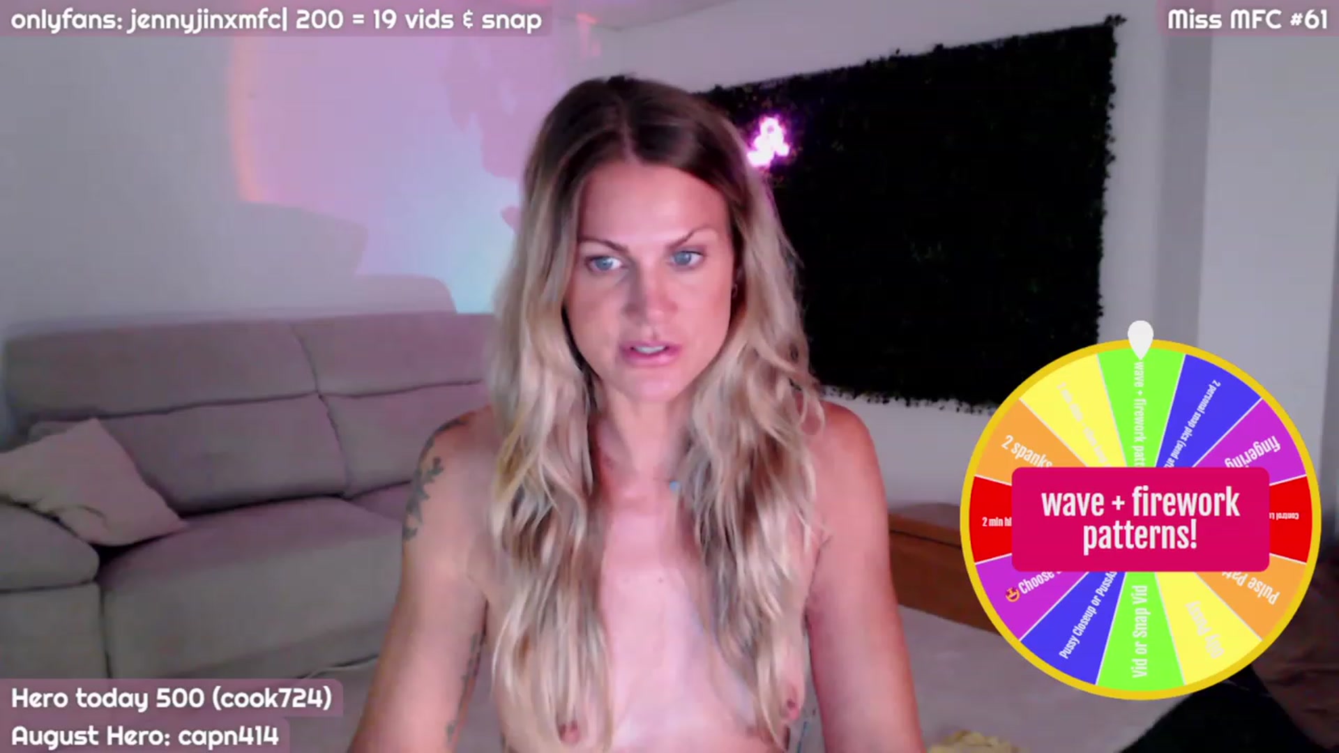 Gallery image thumbnail from JennyJinx's myfreecams stream on, 08/13/2023, 22:55 image 19 of 20