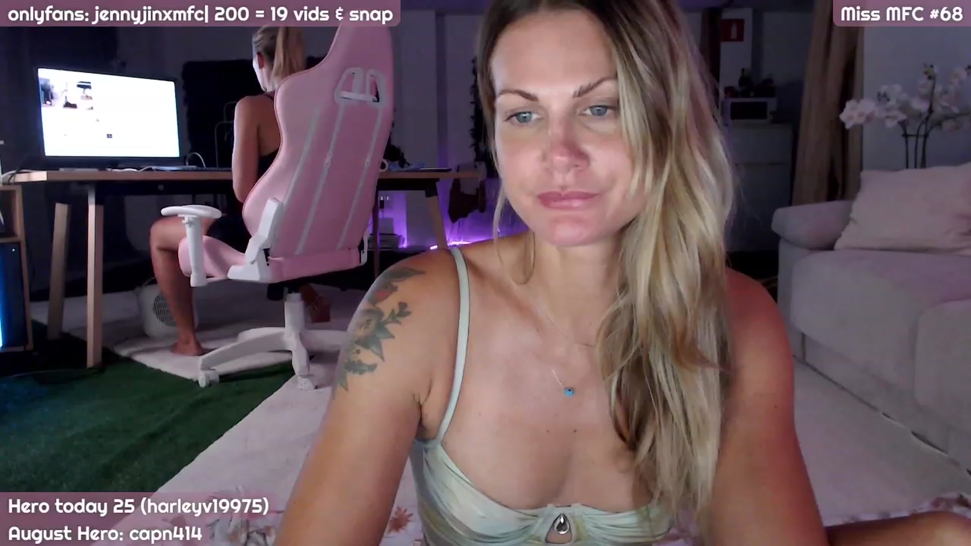 Gallery image thumbnail from JennyJinx's myfreecams stream on, 08/14/2023, 21:28 image 5 of 20