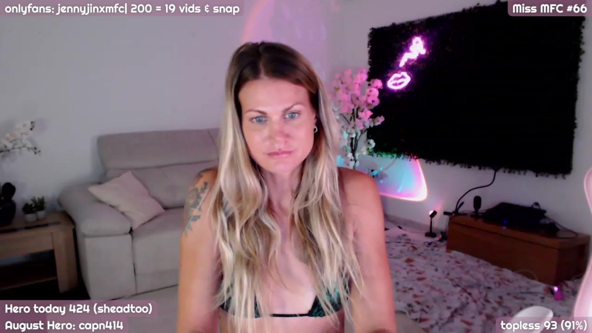 Gallery image thumbnail from JennyJinx's myfreecams stream on, 08/15/2023, 24:02 image 2 of 20