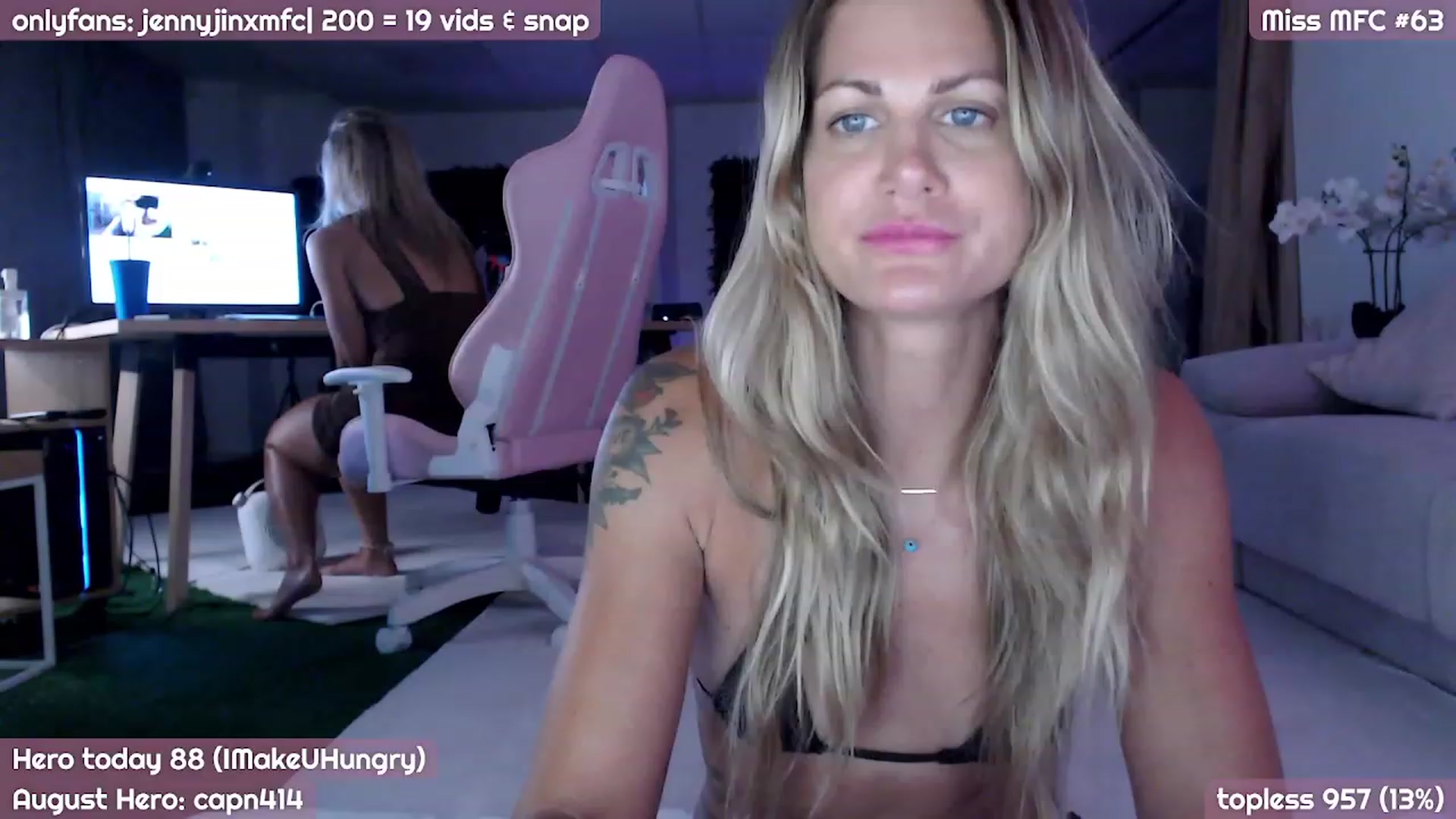 Gallery image thumbnail from JennyJinx's myfreecams stream on, 08/16/2023, 19:25 image 7 of 20