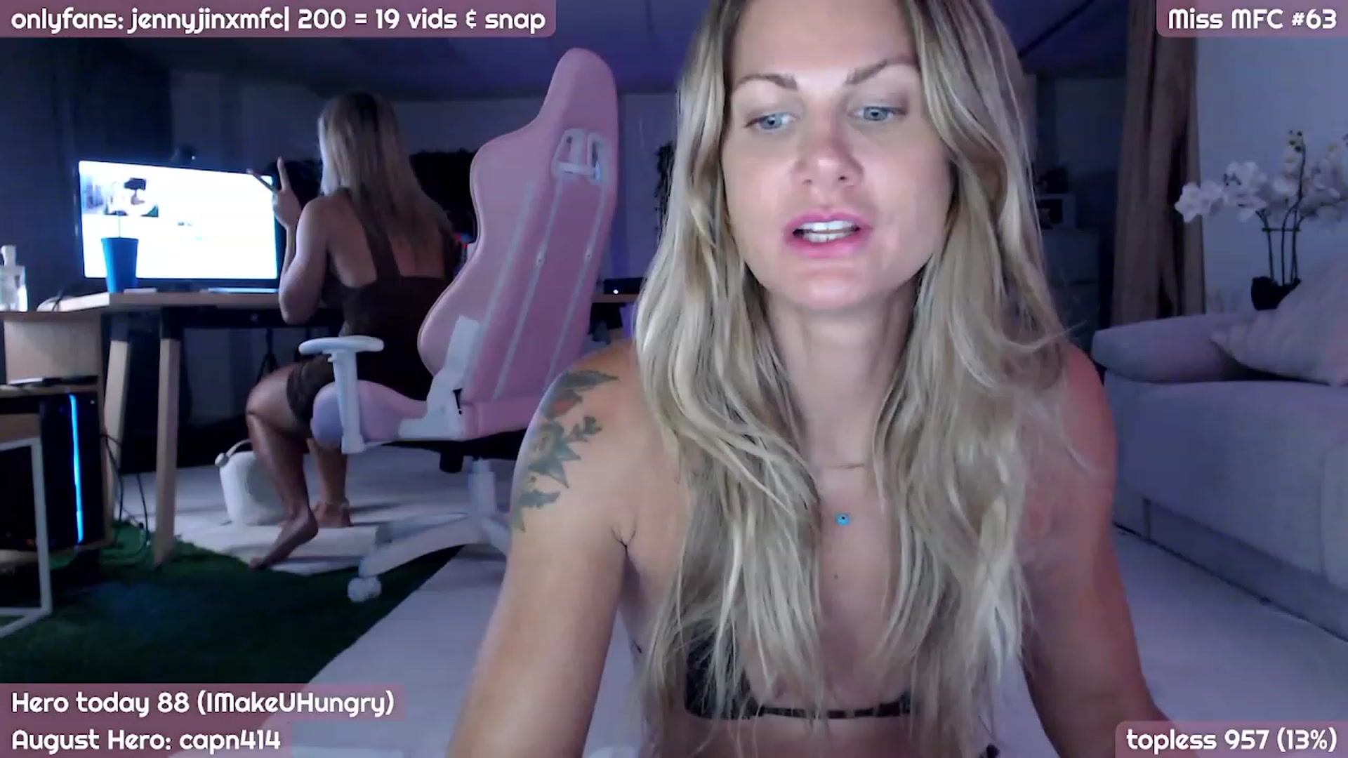 Gallery image thumbnail from JennyJinx's myfreecams stream on, 08/16/2023, 19:25 image 6 of 20