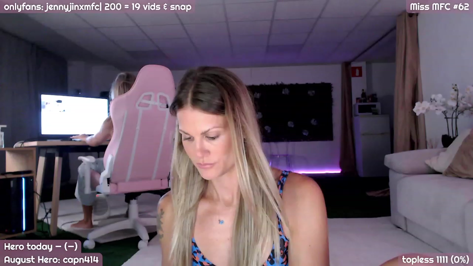 Gallery image thumbnail from JennyJinx's myfreecams stream on, 08/17/2023, 21:24 image 2 of 20
