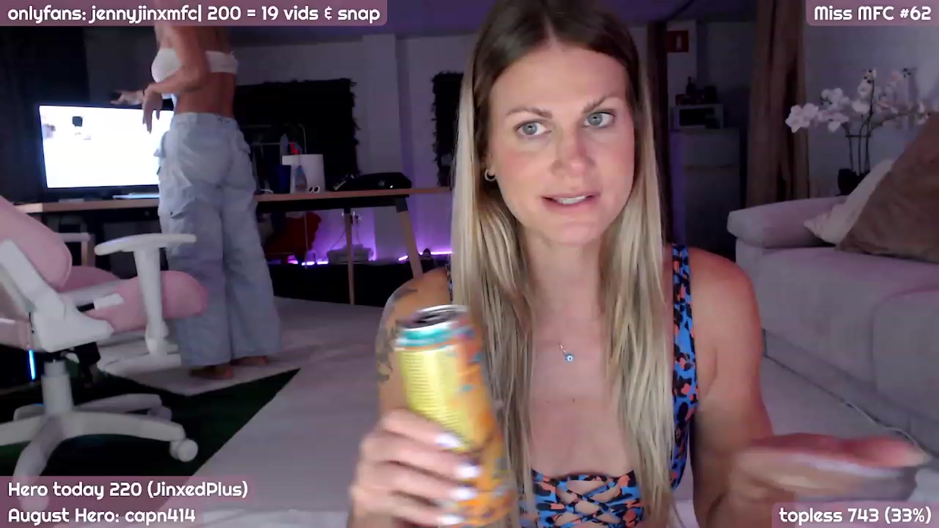 Gallery image thumbnail from JennyJinx's myfreecams stream on, 08/17/2023, 21:24 image 8 of 20