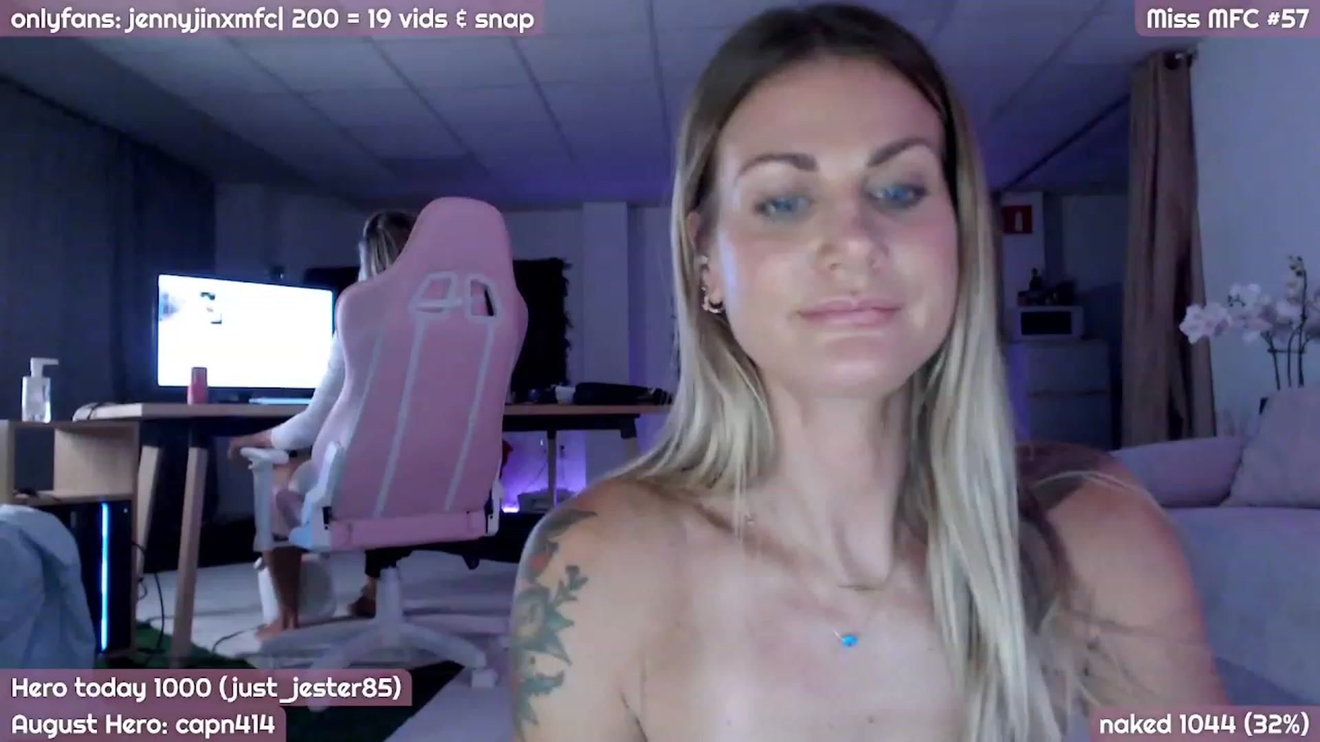 Gallery image thumbnail from JennyJinx's myfreecams stream on, 08/18/2023, 21:15 image 5 of 20