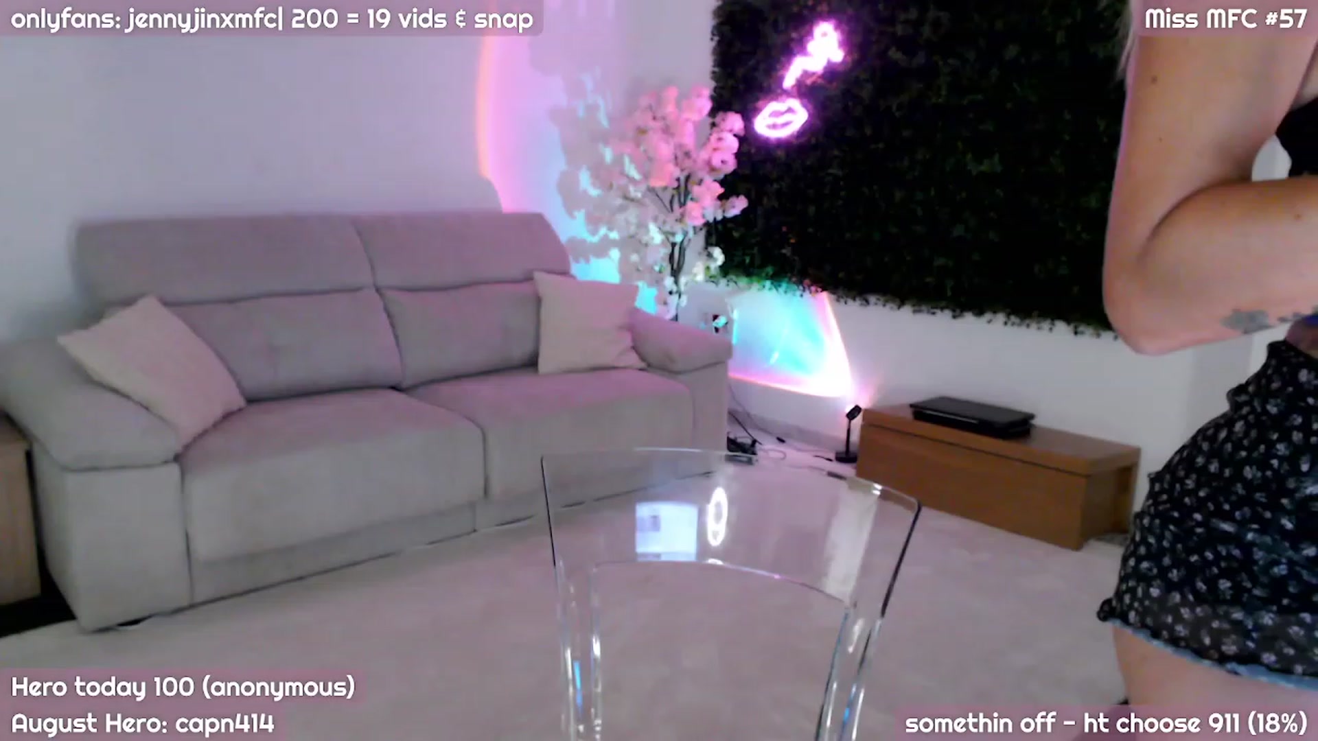 Gallery image thumbnail from JennyJinx's myfreecams stream on, 08/20/2023, 01:15 image 3 of 20