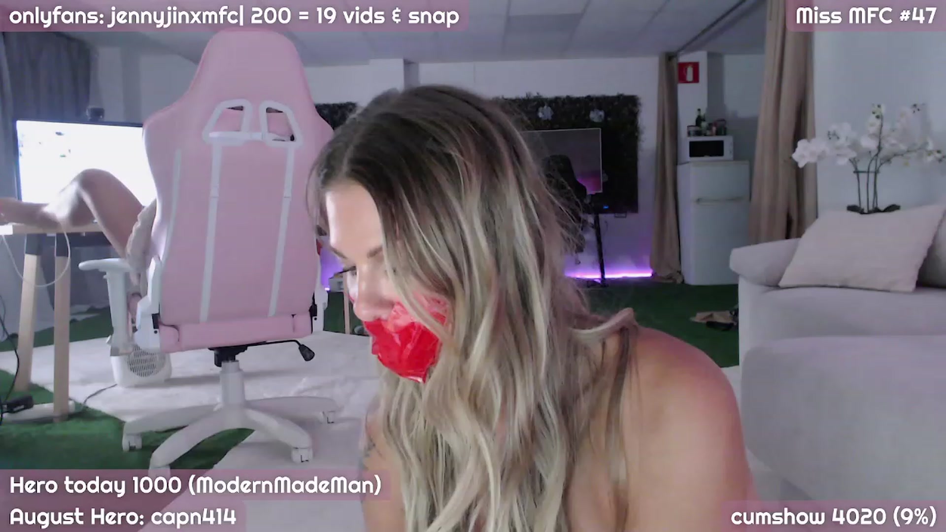 Gallery image thumbnail from JennyJinx's myfreecams stream on, 08/21/2023, 22:08 image 20 of 20