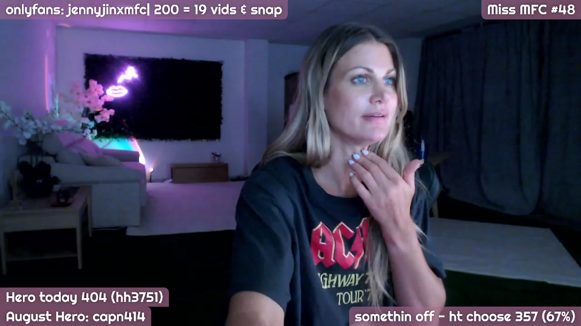 Gallery image thumbnail from JennyJinx's myfreecams stream on, 08/22/2023, 24:36 image 18 of 20