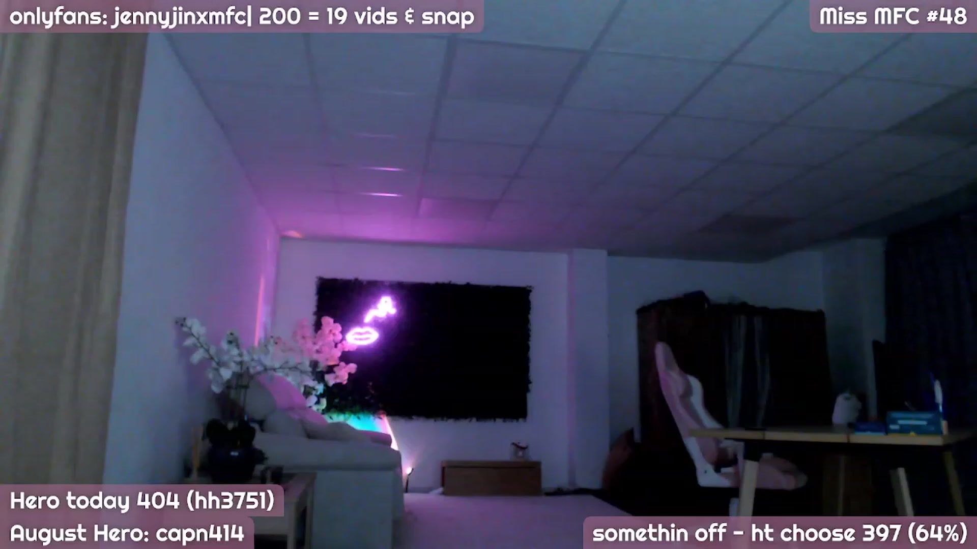 Gallery image thumbnail from JennyJinx's myfreecams stream on, 08/22/2023, 24:36 image 16 of 20