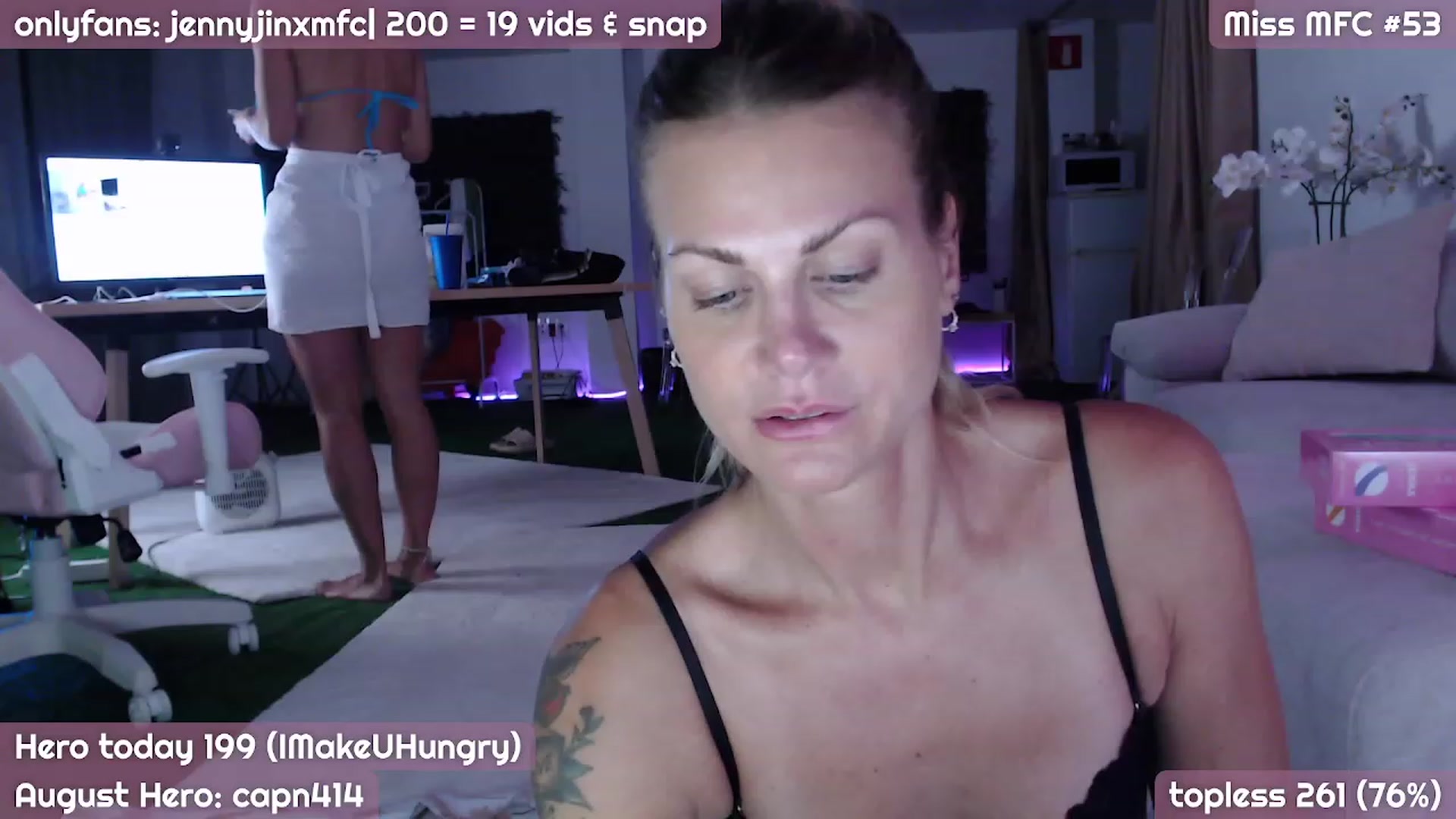 Gallery image thumbnail from JennyJinx's myfreecams stream on, 08/23/2023, 21:06 image 14 of 20