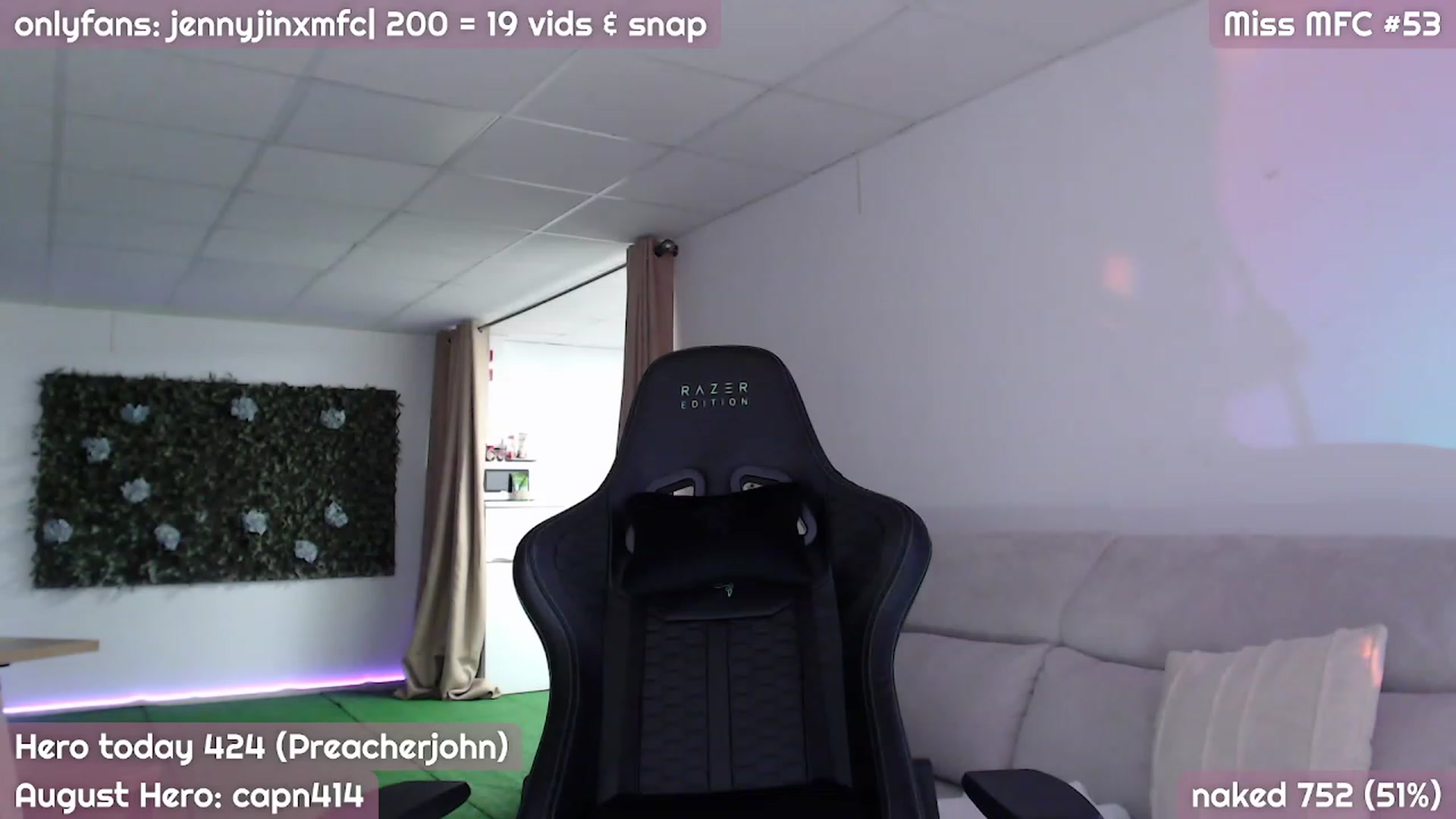 Gallery image thumbnail from JennyJinx's myfreecams stream on, 08/27/2023, 23:30 image 11 of 20