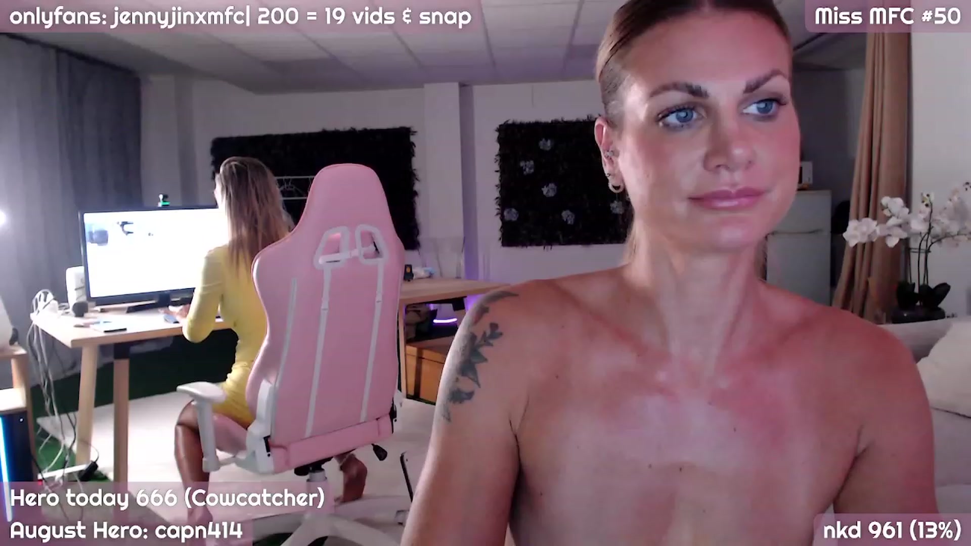 Gallery image thumbnail from JennyJinx's myfreecams stream on, 08/29/2023, 21:24 image 7 of 20