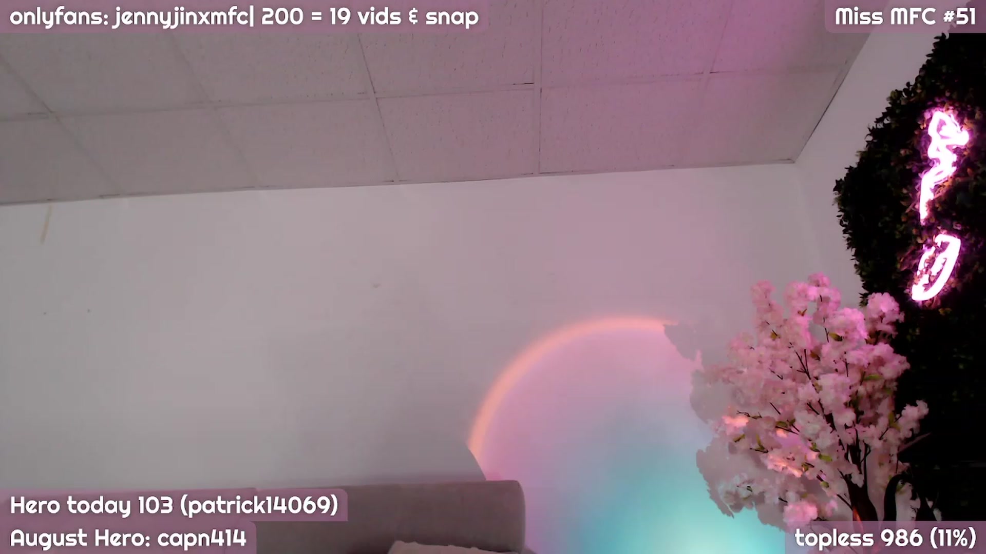 Gallery image thumbnail from JennyJinx's myfreecams stream on, 08/29/2023, 21:24 image 2 of 20