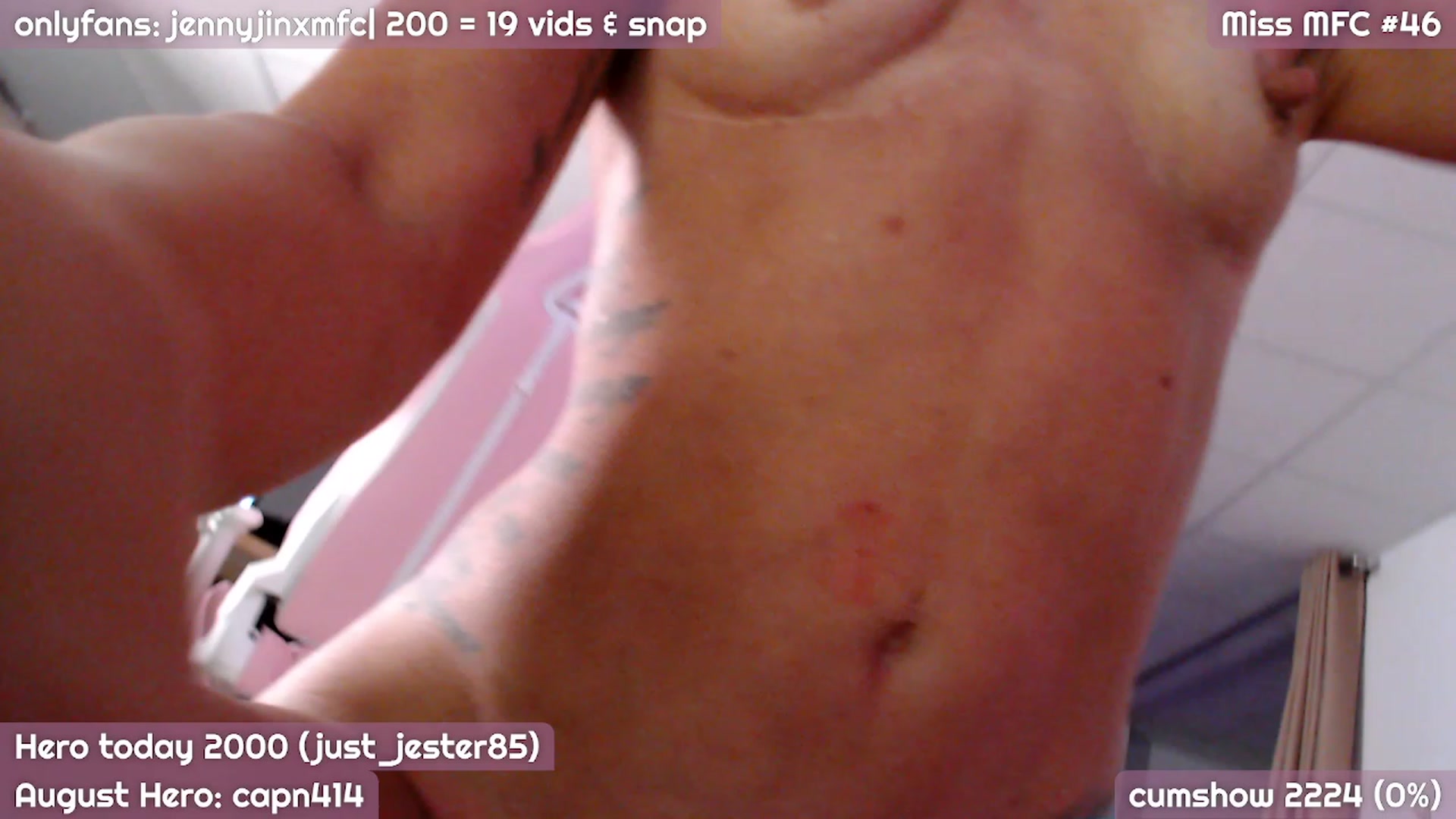 Gallery image thumbnail from JennyJinx's myfreecams stream on, 08/30/2023, 20:48 image 20 of 20