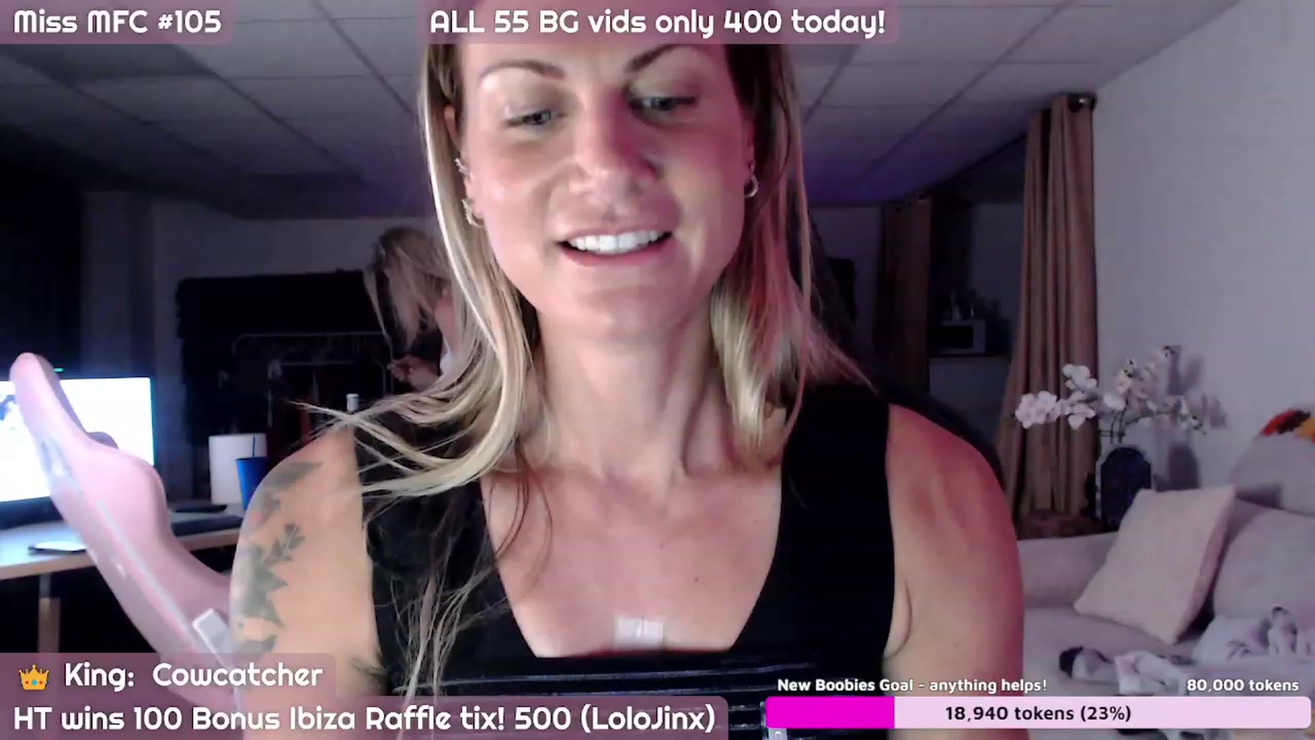 Gallery image thumbnail from JennyJinx's myfreecams stream on, 10/30/2023, 05:05 image 6 of 20