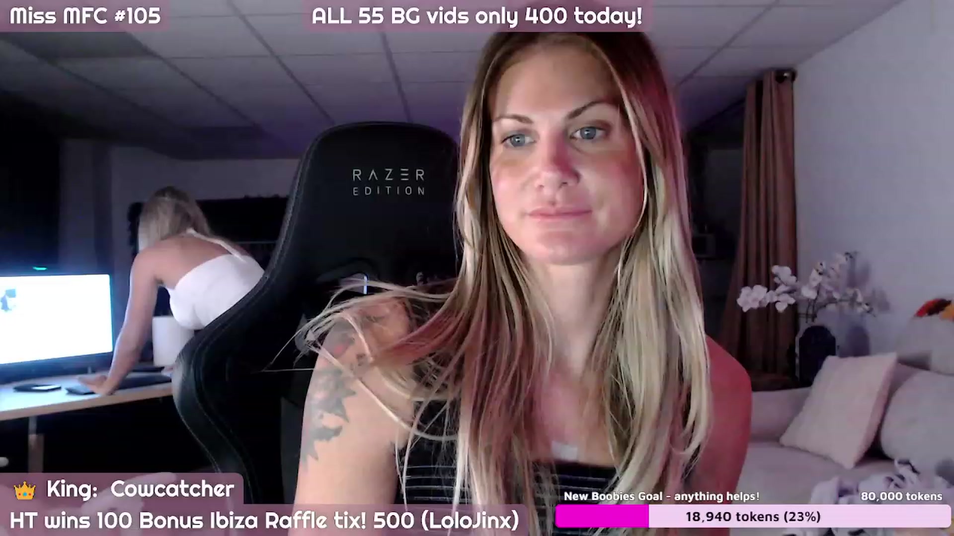 Gallery image thumbnail from JennyJinx's myfreecams stream on, 10/30/2023, 05:05 image 14 of 20