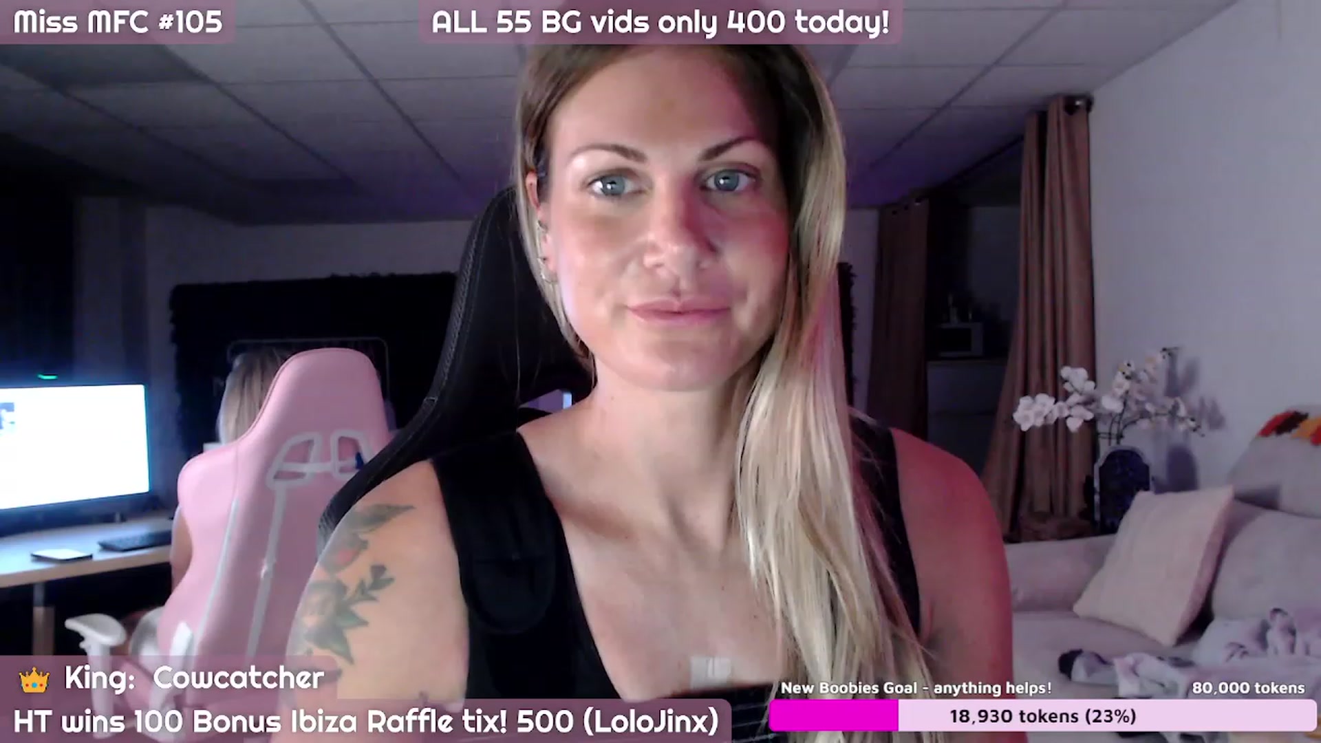 Gallery image thumbnail from JennyJinx's myfreecams stream on, 10/30/2023, 05:05 image 2 of 20