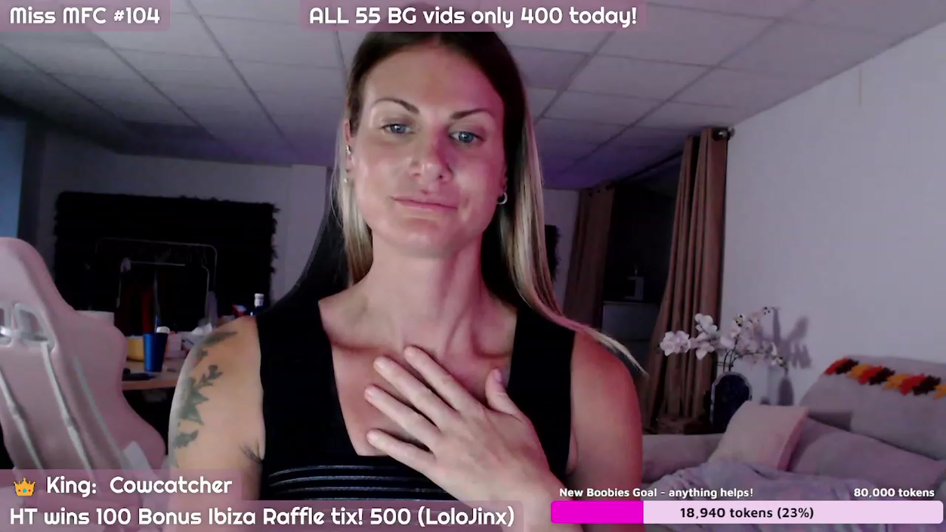 Gallery image thumbnail from JennyJinx's myfreecams stream on, 10/30/2023, 06:55 image 17 of 20