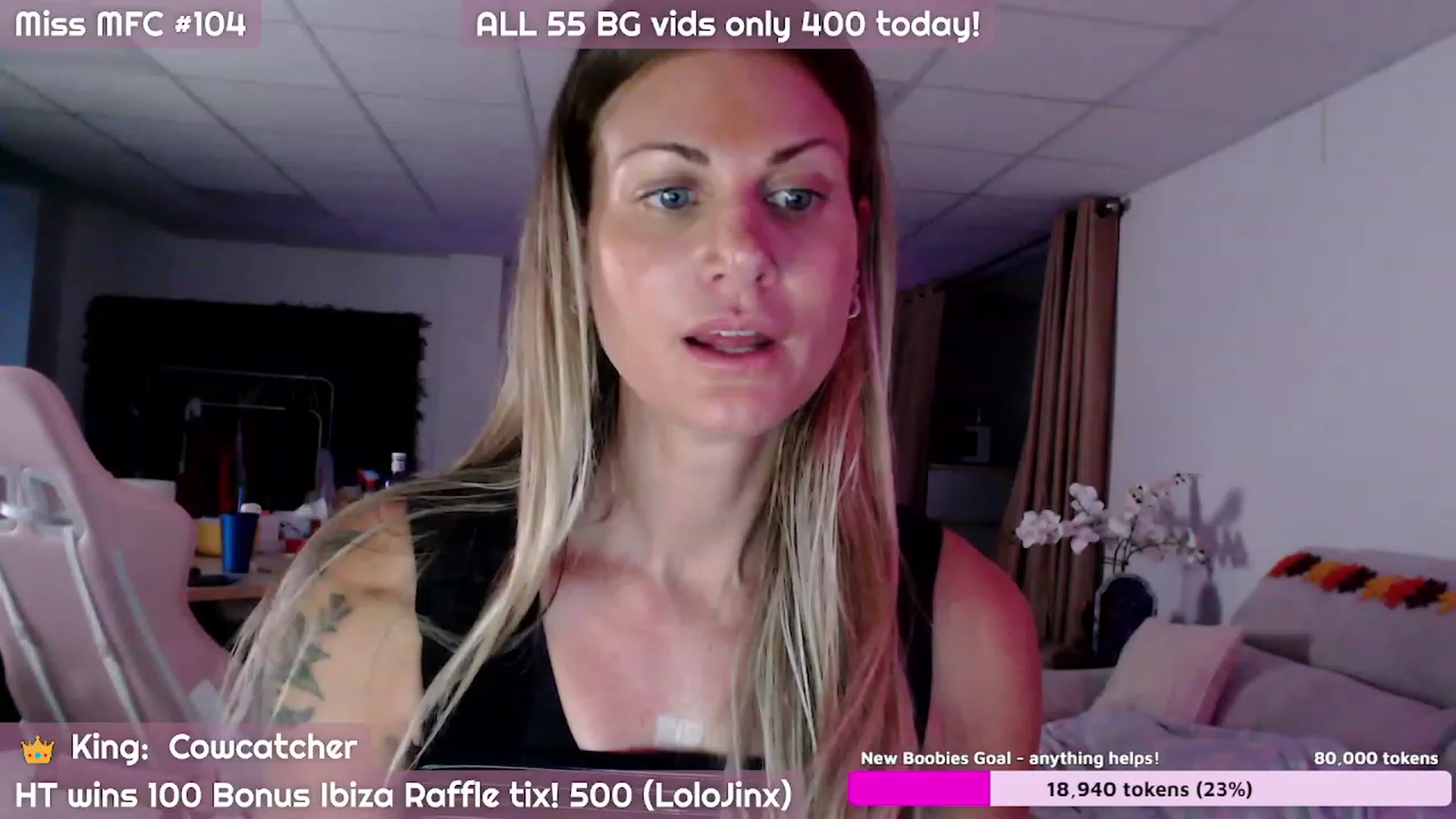 Gallery image thumbnail from JennyJinx's myfreecams stream on, 10/30/2023, 06:55 image 15 of 20