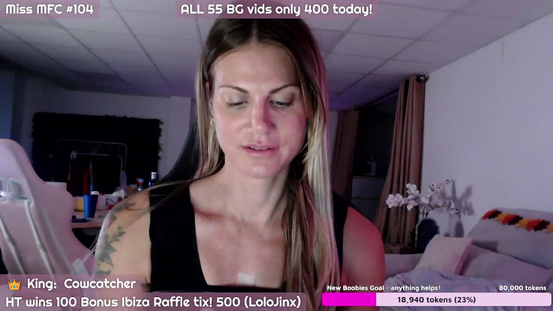 Gallery image thumbnail from JennyJinx's myfreecams stream on, 10/30/2023, 06:55 image 12 of 20