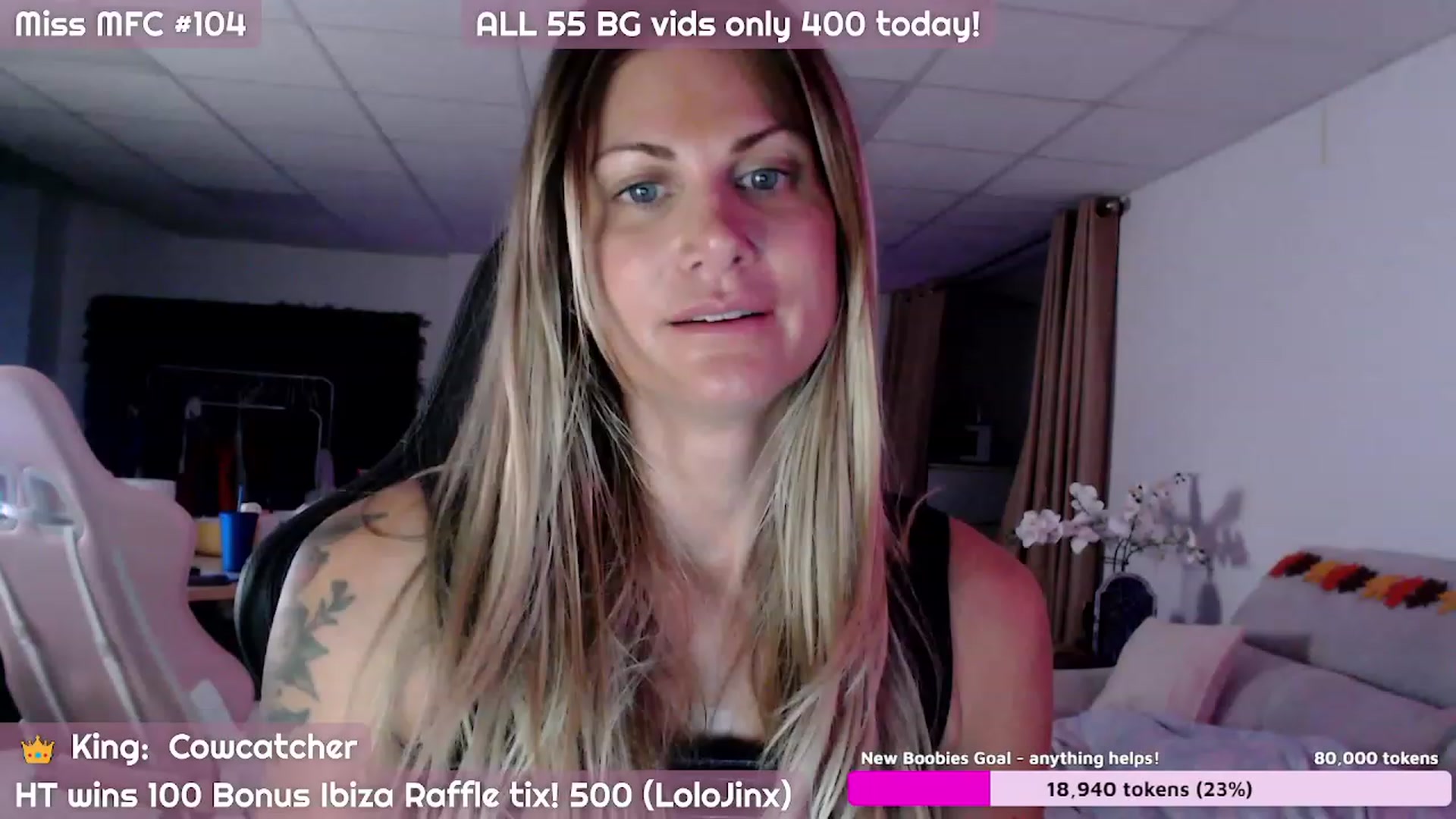 Gallery image thumbnail from JennyJinx's myfreecams stream on, 10/30/2023, 06:55 image 11 of 20