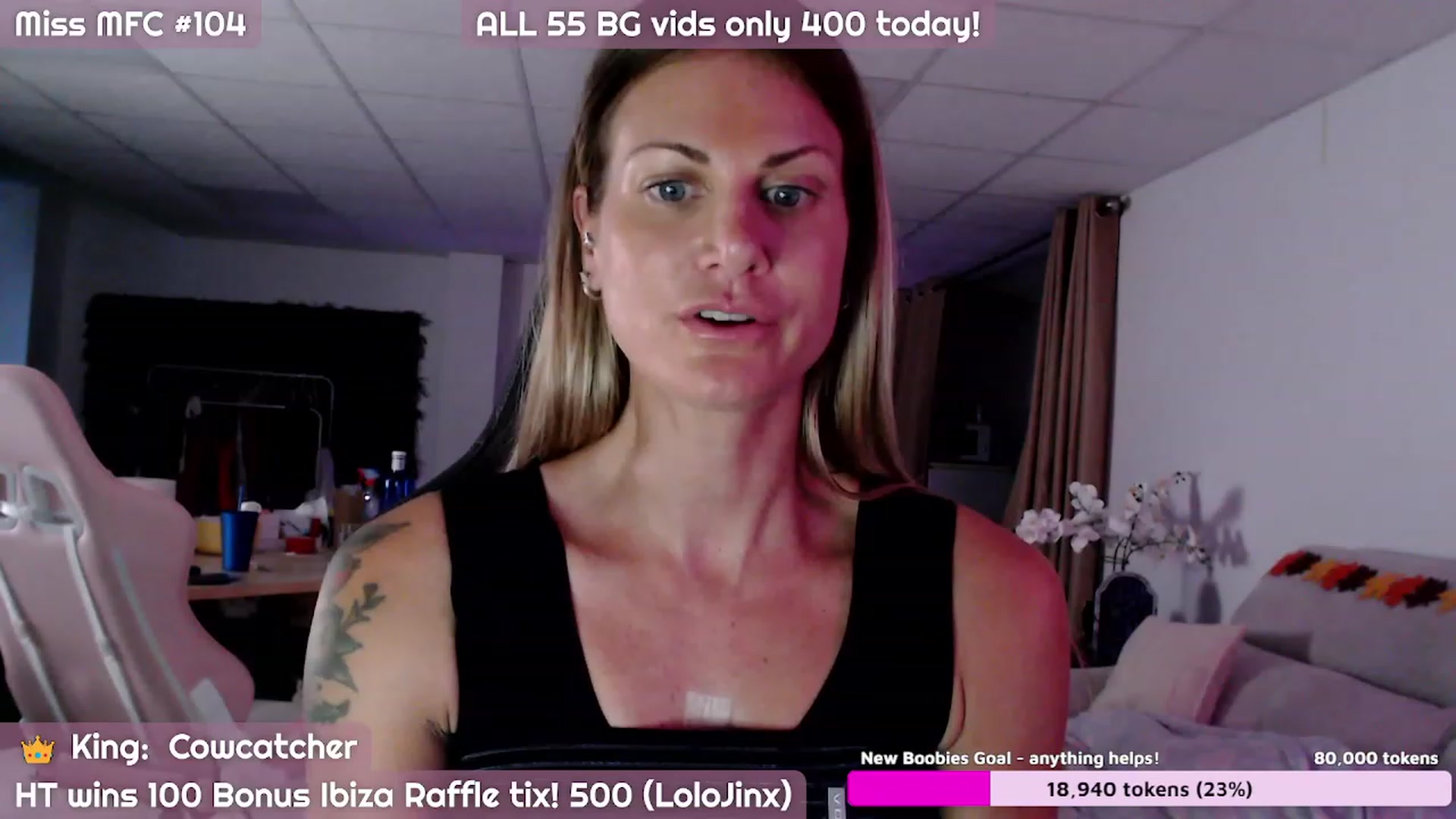 Gallery image thumbnail from JennyJinx's myfreecams stream on, 10/30/2023, 06:55 image 18 of 20