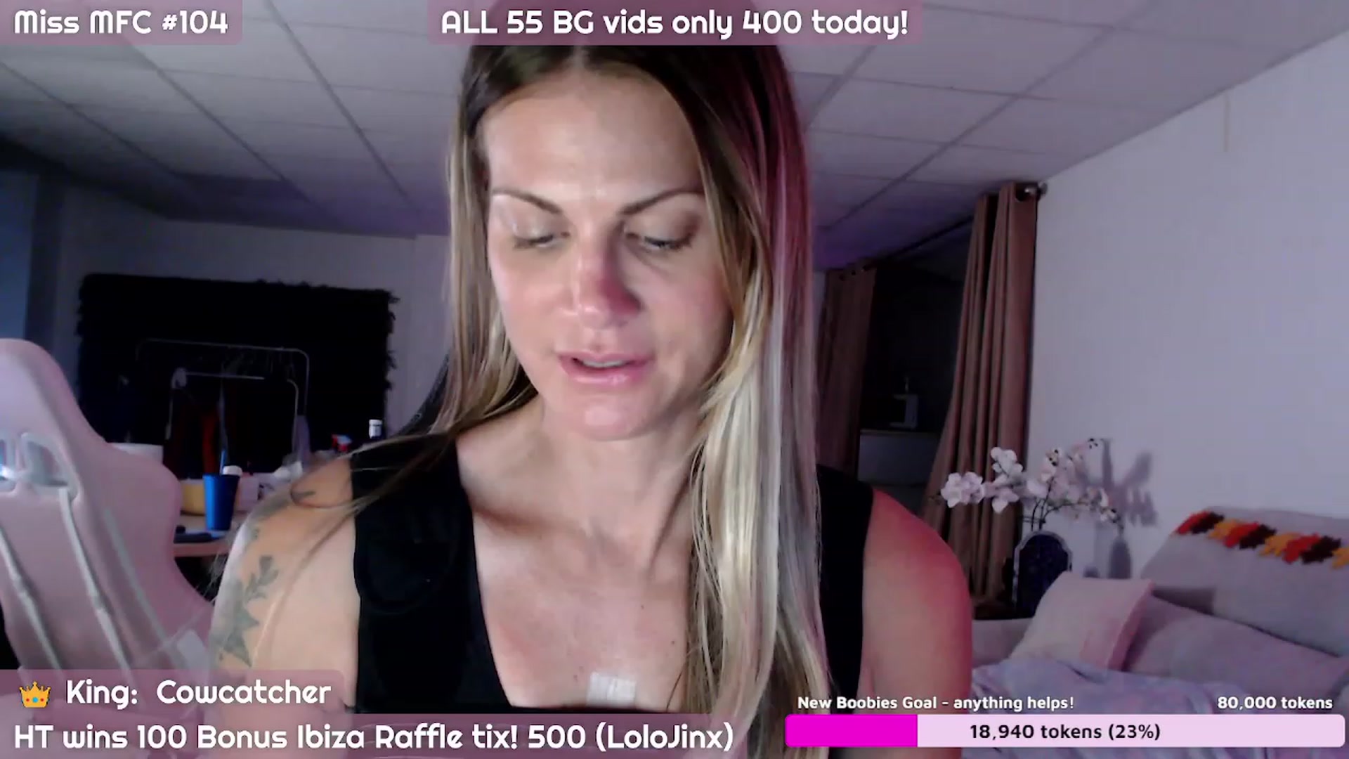 Gallery image thumbnail from JennyJinx's myfreecams stream on, 10/30/2023, 06:55 image 13 of 20