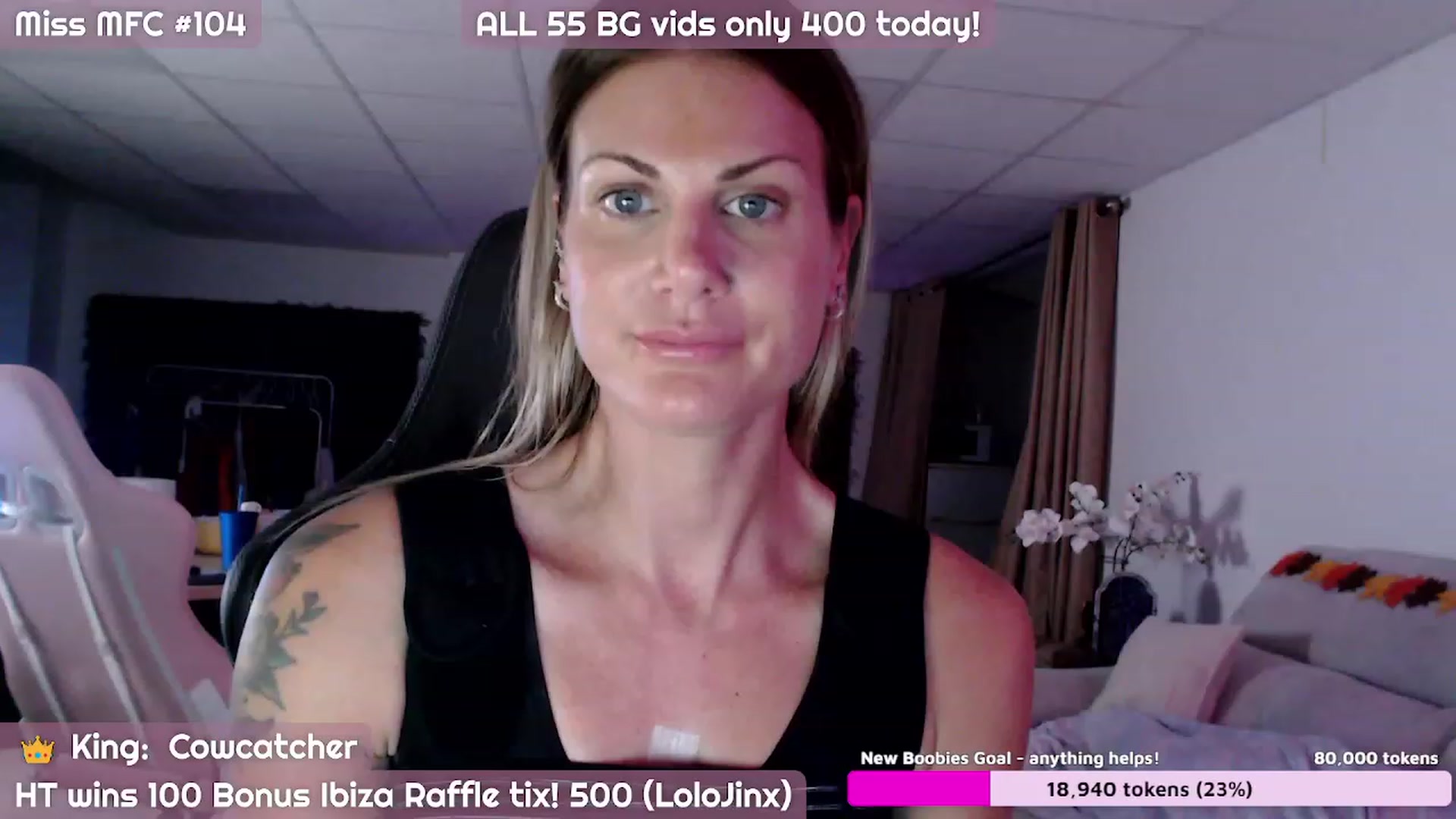 Gallery image thumbnail from JennyJinx's myfreecams stream on, 10/30/2023, 06:55 image 10 of 20