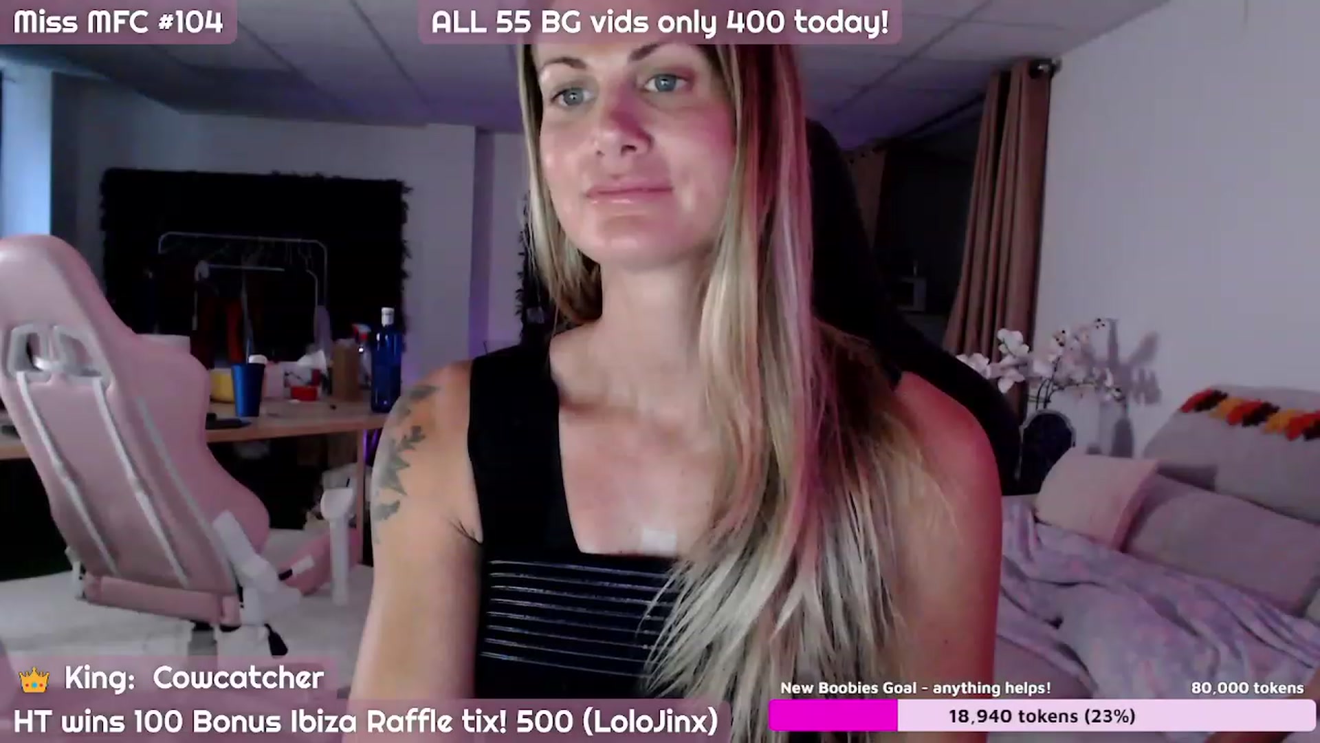 Gallery image thumbnail from JennyJinx's myfreecams stream on, 10/30/2023, 07:39 image 15 of 20