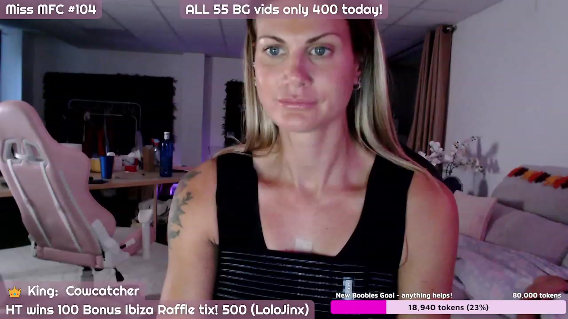 Gallery image thumbnail from JennyJinx's myfreecams stream on, 10/30/2023, 07:39 image 8 of 20