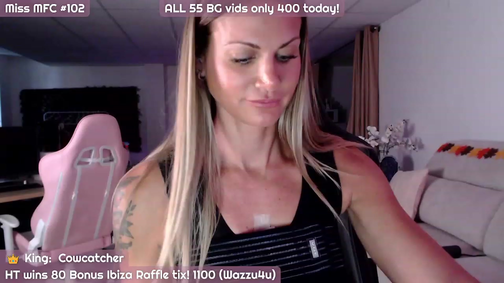 Gallery image thumbnail from JennyJinx's myfreecams stream on, 10/31/2023, 09:48 image 5 of 20