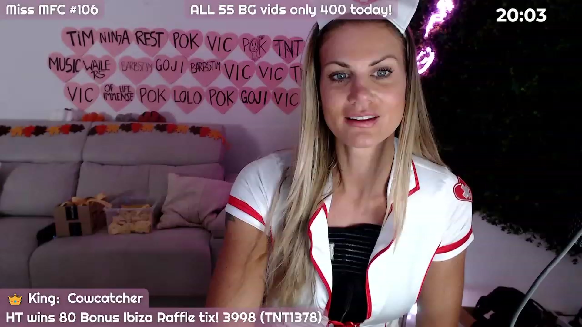 Gallery image thumbnail from JennyJinx's myfreecams stream on, 11/01/2023, 06:09 image 12 of 20