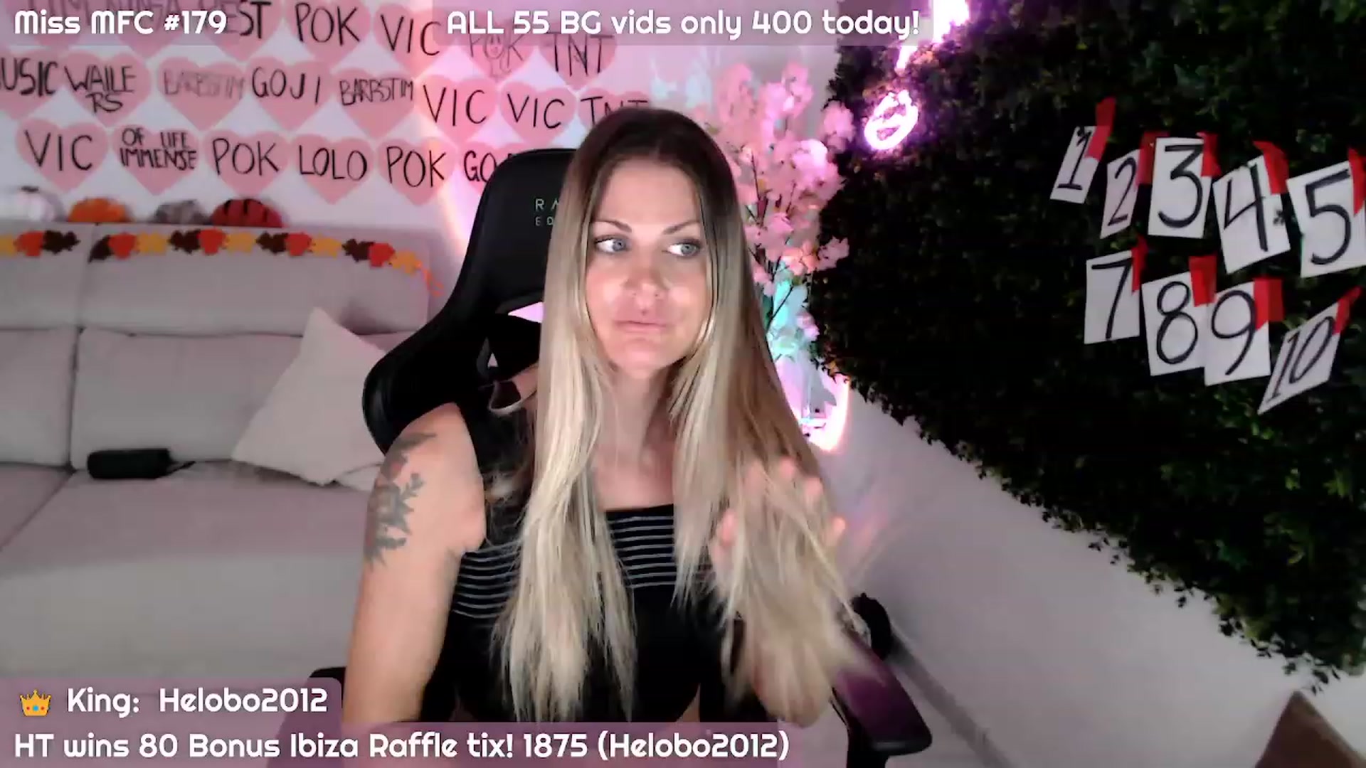 Gallery image thumbnail from JennyJinx's myfreecams stream on, 11/02/2023, 07:58 image 5 of 20