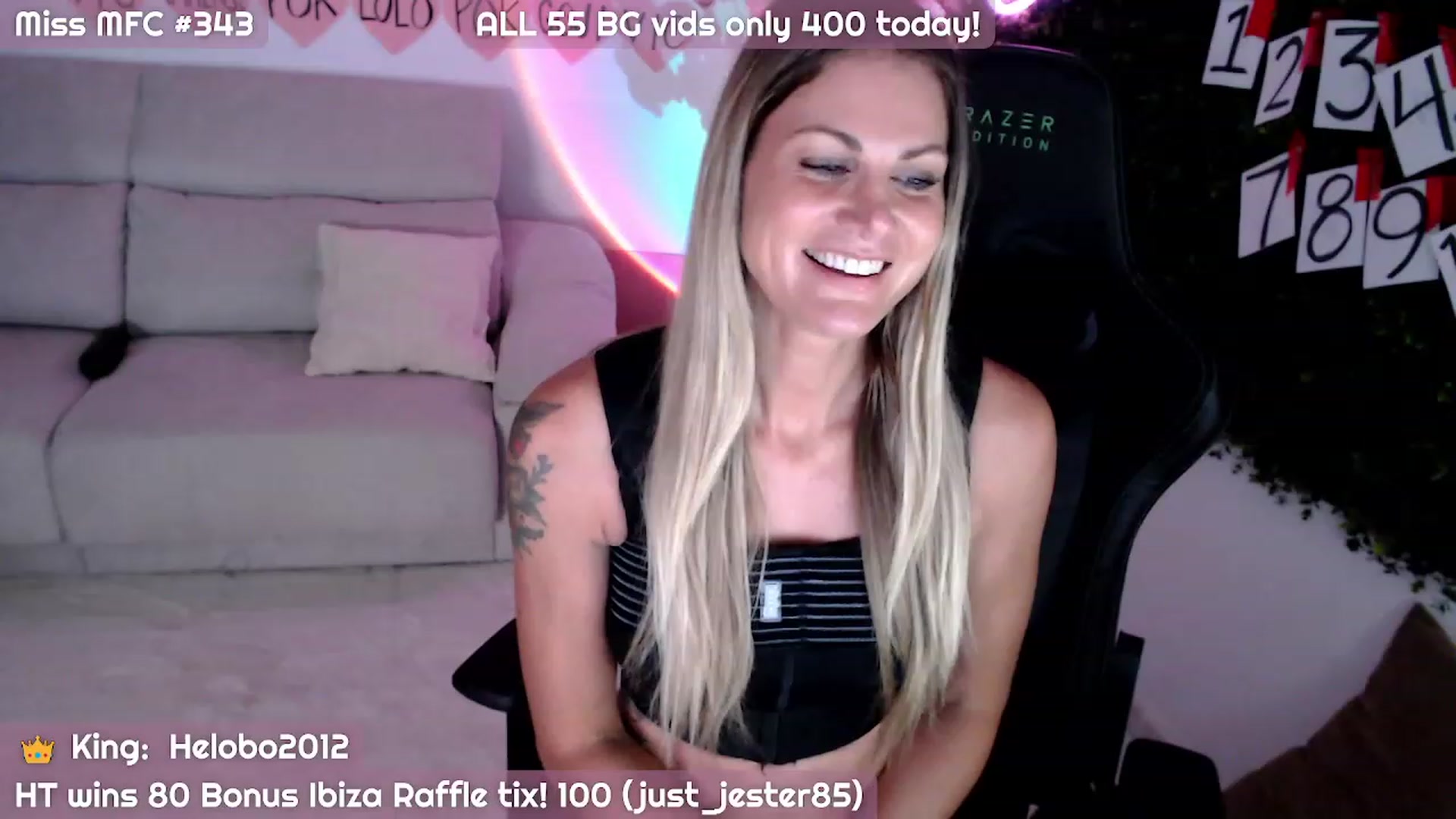 Gallery image thumbnail from JennyJinx's myfreecams stream on, 11/03/2023, 04:55 image 12 of 20