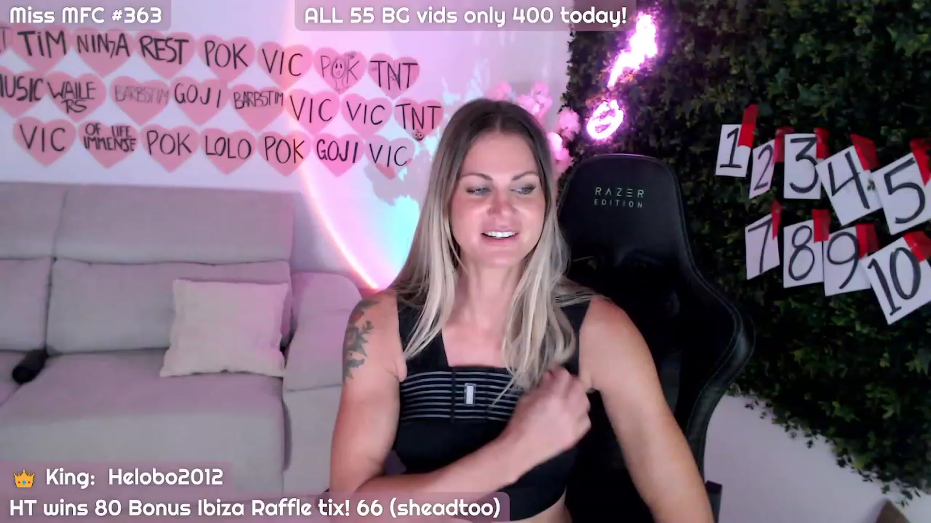 Gallery image thumbnail from JennyJinx's myfreecams stream on, 11/03/2023, 04:55 image 6 of 20