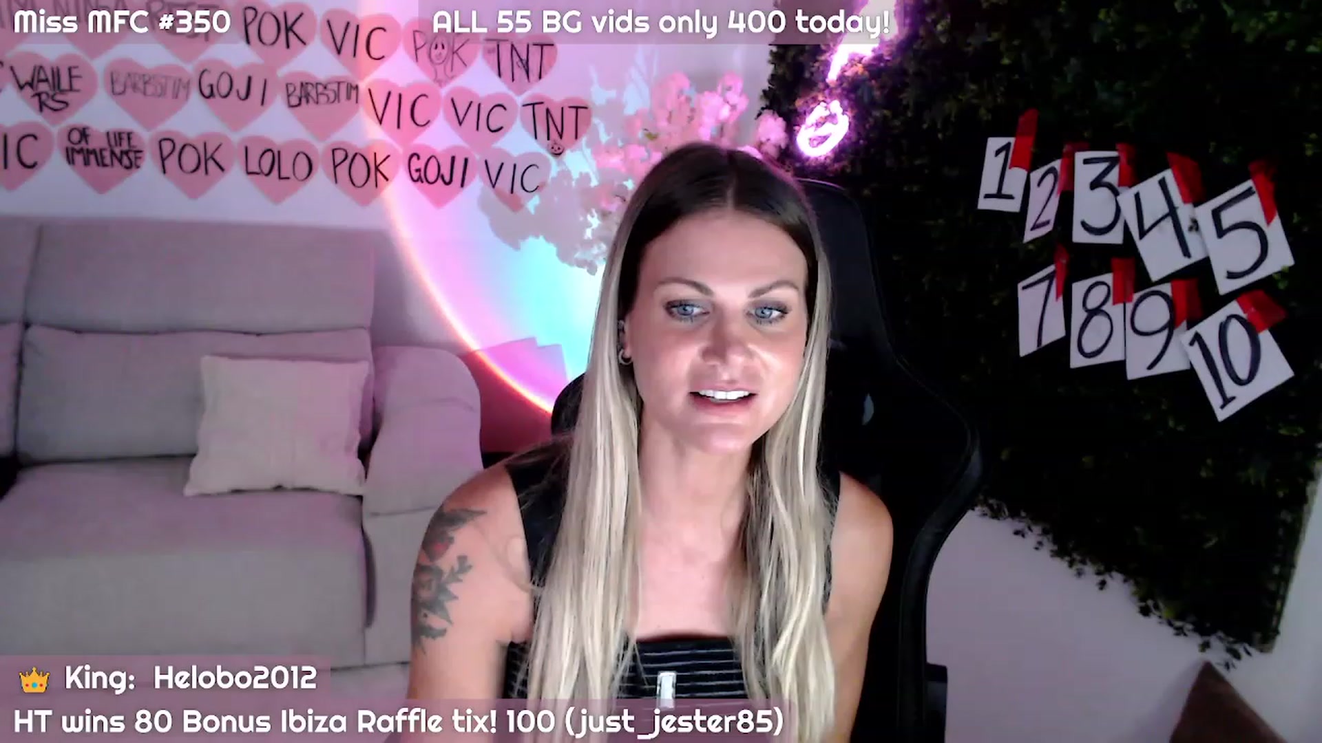 Gallery image thumbnail from JennyJinx's myfreecams stream on, 11/03/2023, 06:53 image 1 of 20