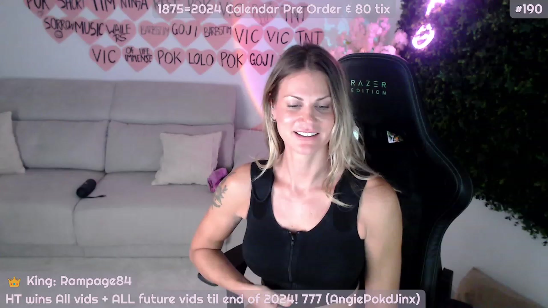 Gallery image thumbnail from JennyJinx's myfreecams stream on, 11/11/2023, 07:36 image 12 of 20