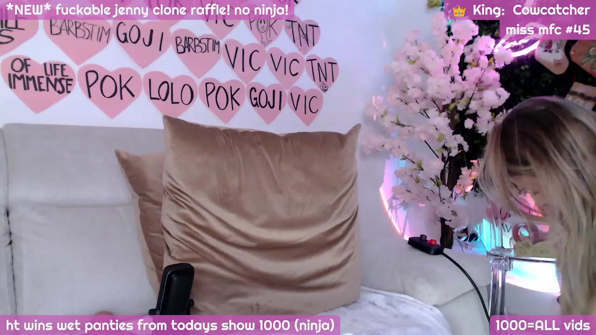 Gallery image thumbnail from JennyJinx's myfreecams stream on, 12/05/2023, 05:46 image 17 of 20