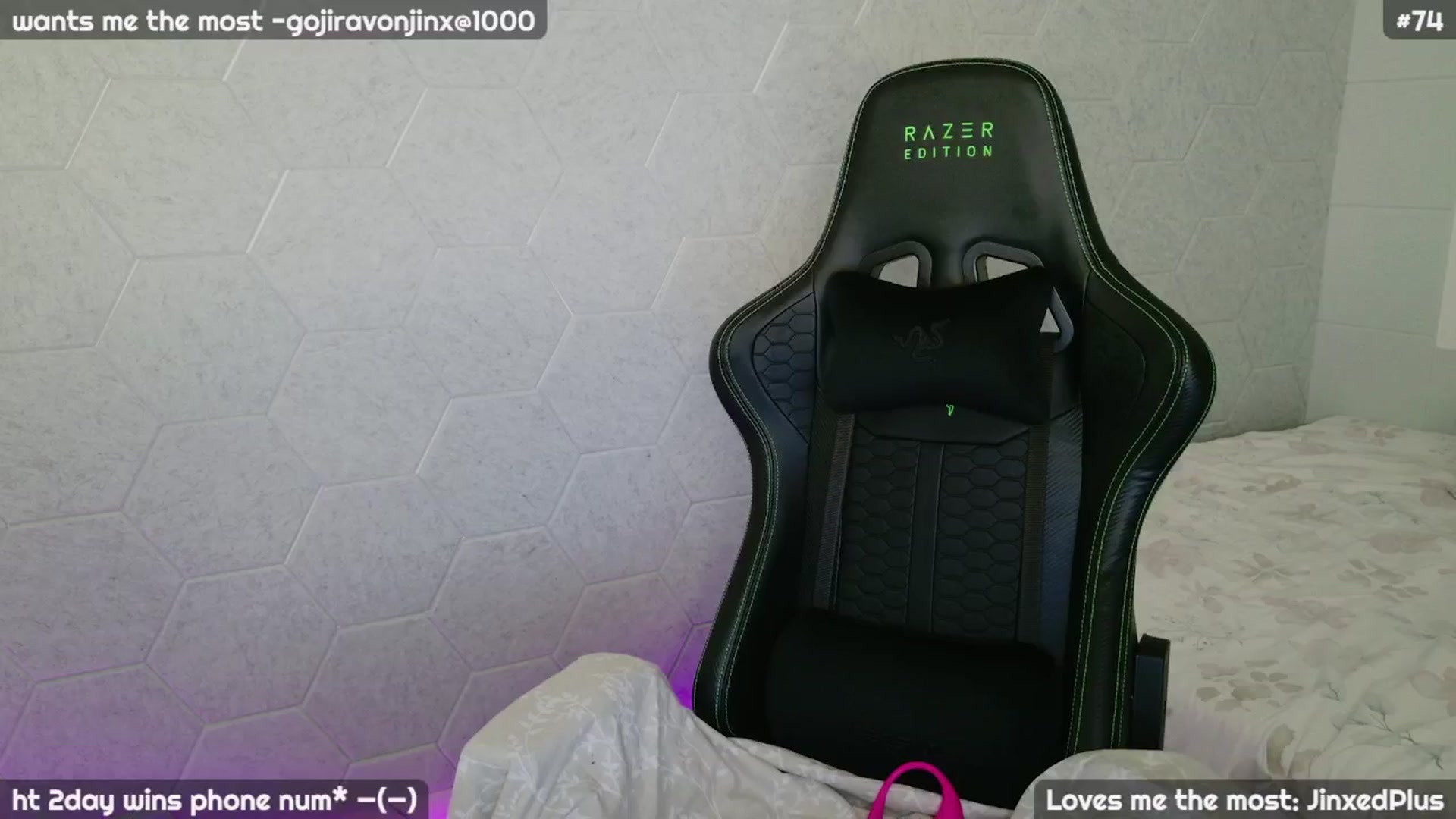 Gallery image thumbnail from JennyJinx's myfreecams stream on, 10/02/2024, 09:56 image 3 of 20