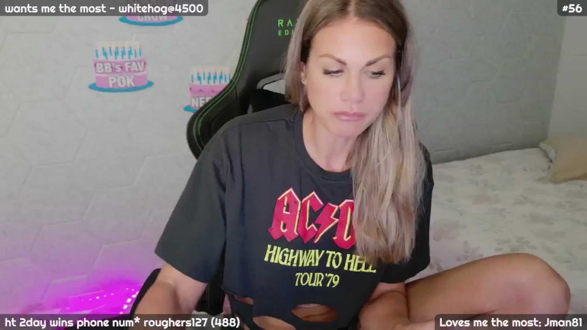 Gallery image thumbnail from JennyJinx's myfreecams stream on, 10/04/2024, 11:31 image 4 of 20