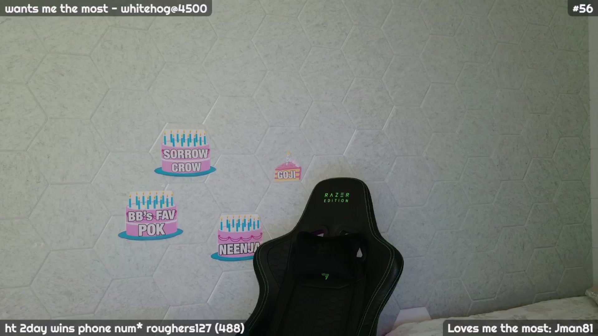 Gallery image thumbnail from JennyJinx's myfreecams stream on, 10/04/2024, 11:31 image 2 of 20