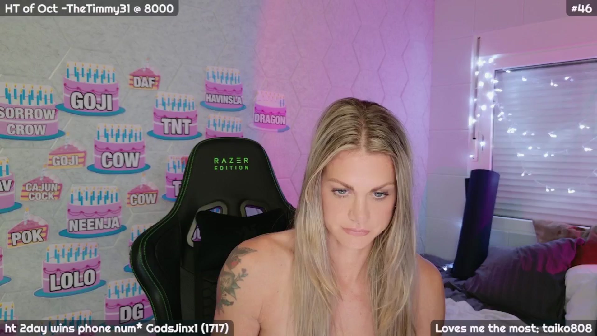 Gallery image thumbnail from JennyJinx's myfreecams stream on, 10/23/2024, 01:58 image 13 of 20