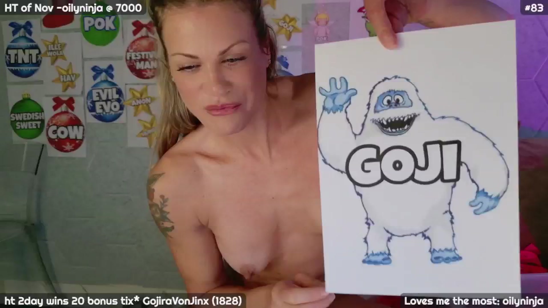 Gallery image thumbnail from JennyJinx's myfreecams stream on, 12/01/2024, 06:25 image 9 of 20