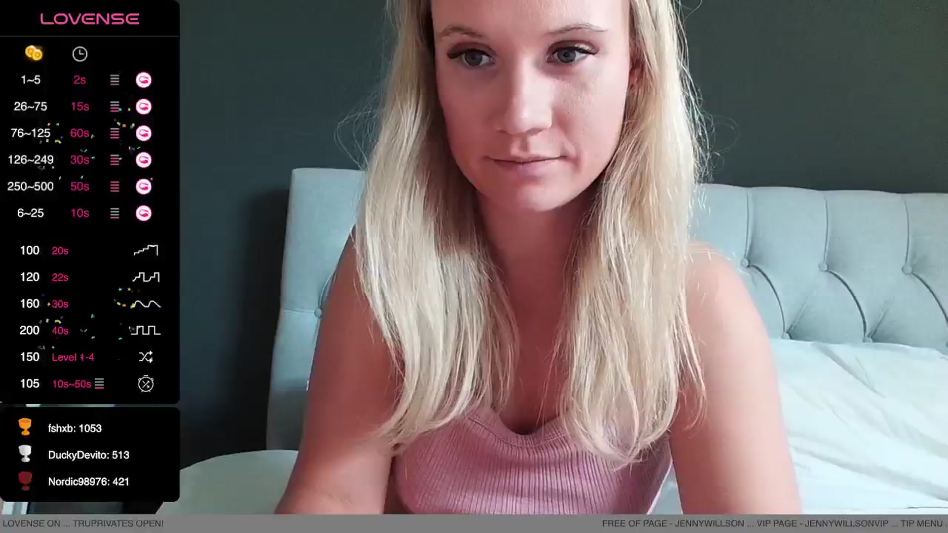 Gallery image thumbnail from JennyWillson's myfreecams stream on, 09/30/2024, 13:00 image 5 of 20