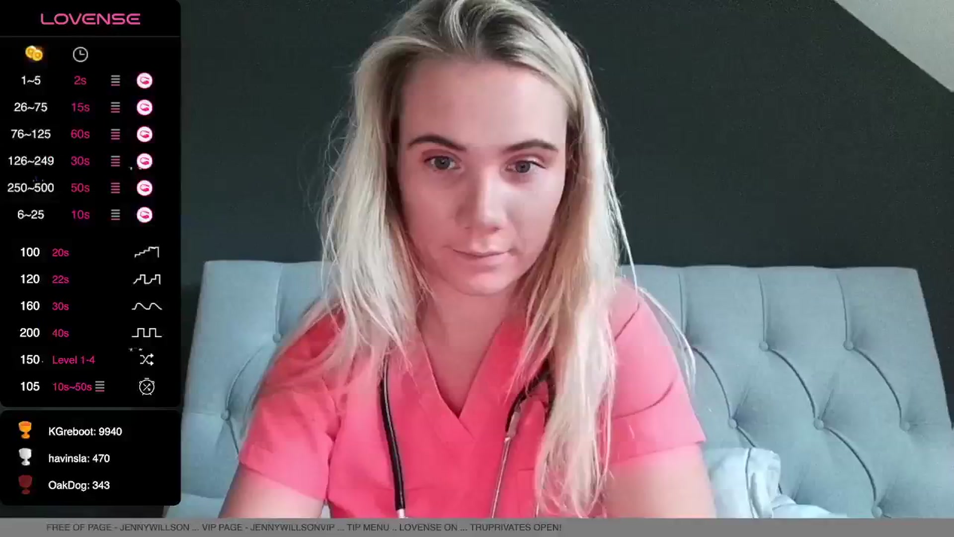 Gallery image thumbnail from JennyWillson's myfreecams stream on, 11/05/2024, 13:08 image 20 of 20