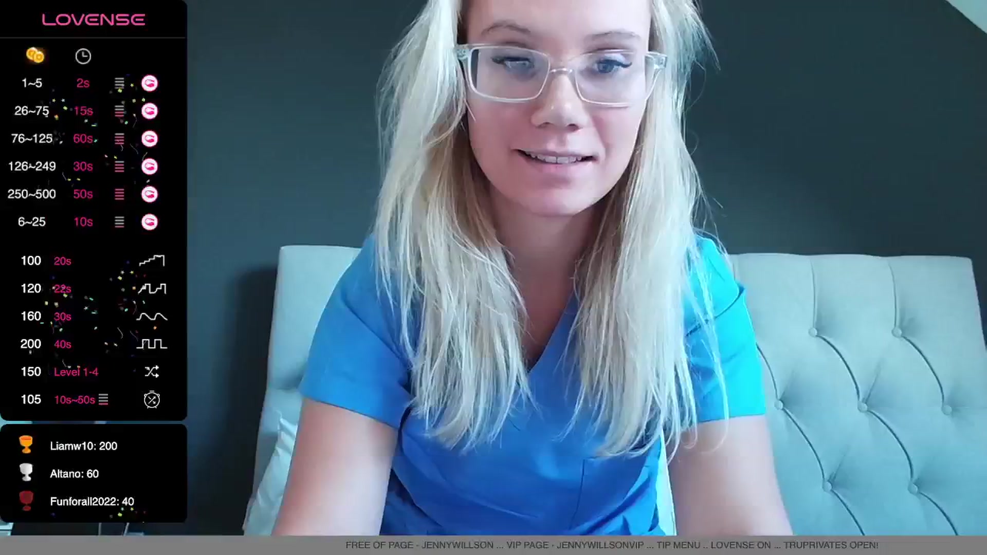 Gallery image thumbnail from JennyWillson's myfreecams stream on, 11/25/2024, 13:11 image 13 of 20