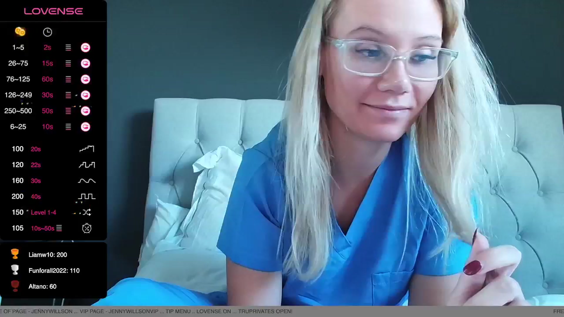 Gallery image thumbnail from JennyWillson's myfreecams stream on, 11/25/2024, 13:11 image 16 of 20